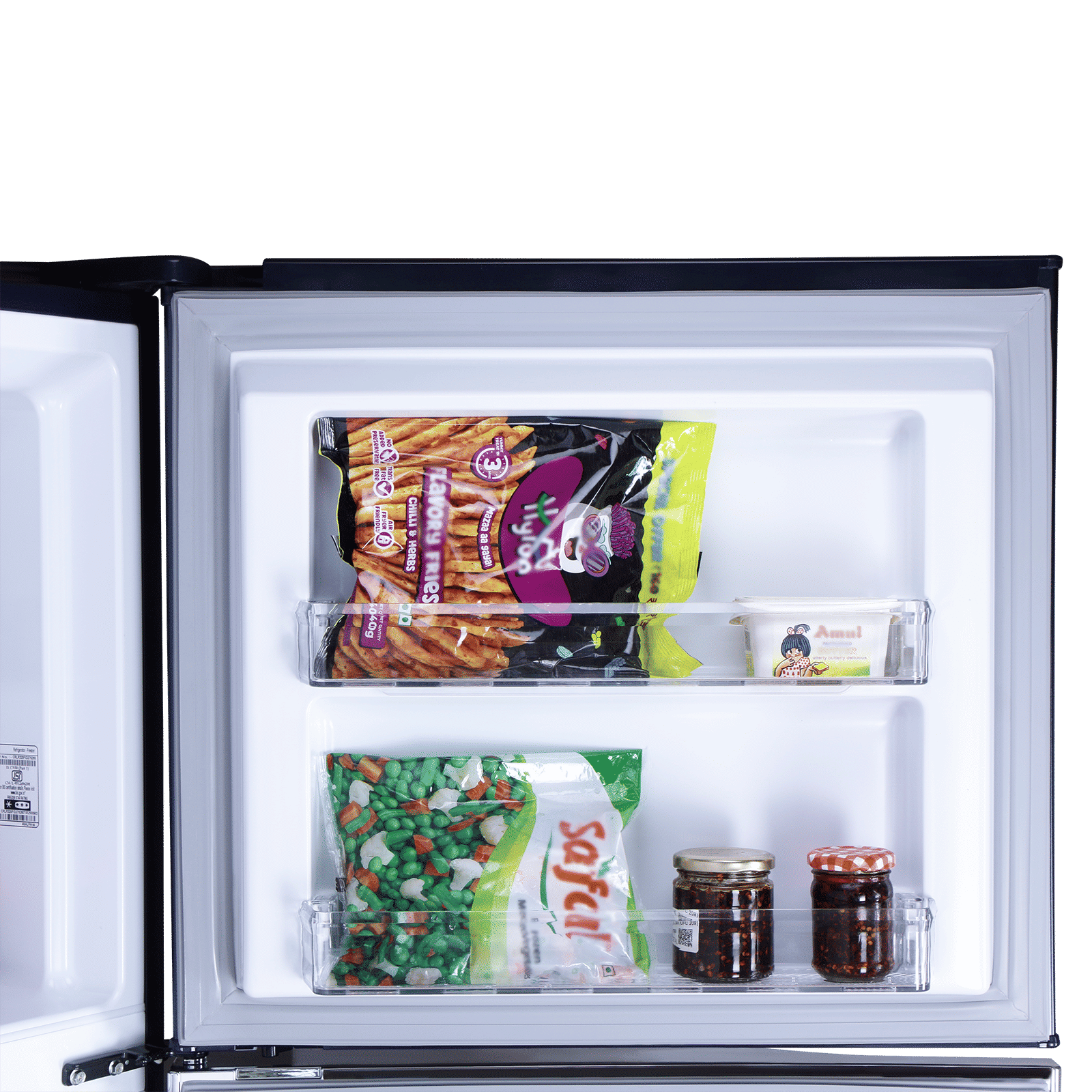 Croma 320 Litres 3 Star Frost Free Double Door Refrigerator with Inverter Technology (CRLR303FID276257, Ocean Blue)_17