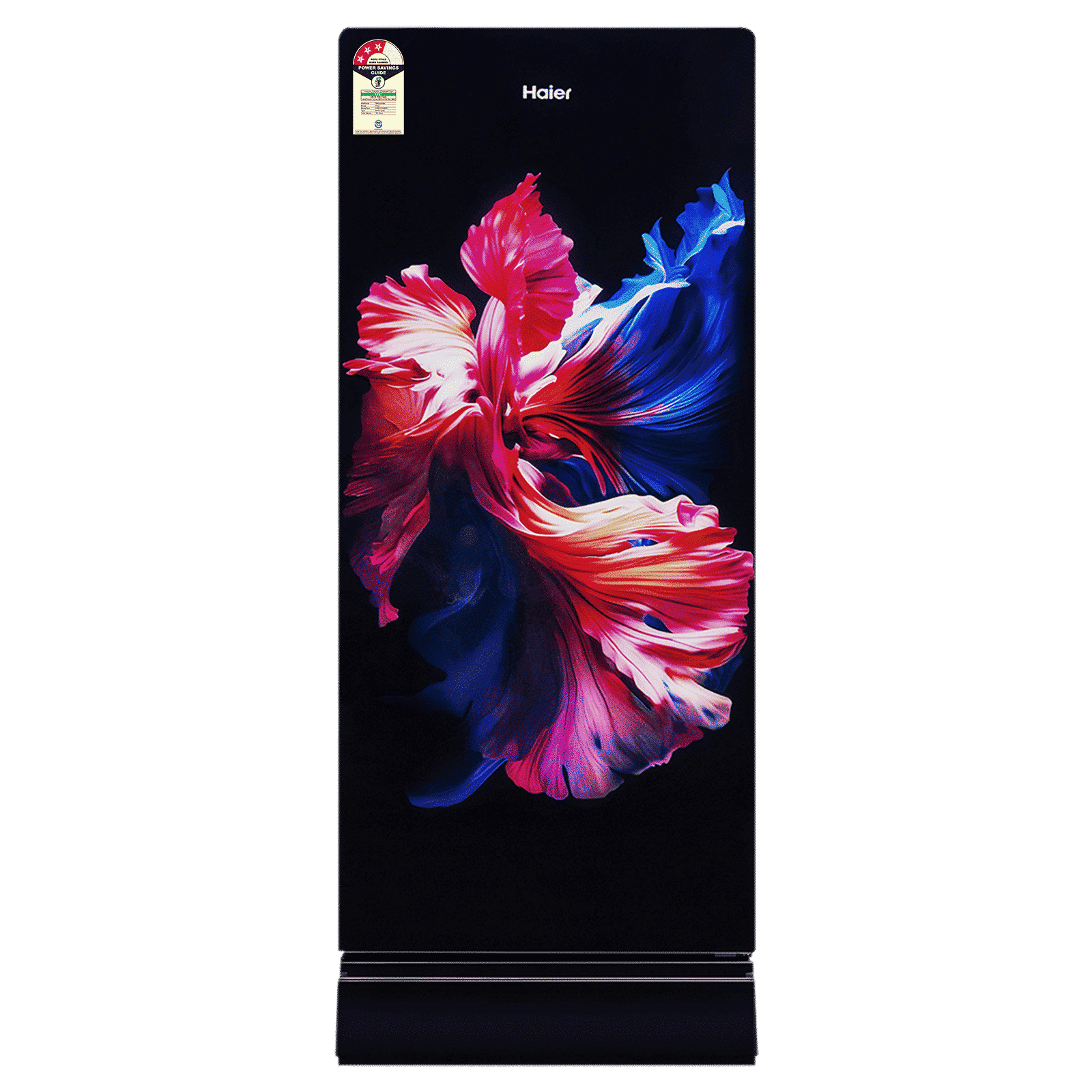 Haier 190 Litres 3 Star Direct Cool Single Door Refrigerator with One Hour Icing Technology (HRD-2103PWG-P, Wave Glass)_1