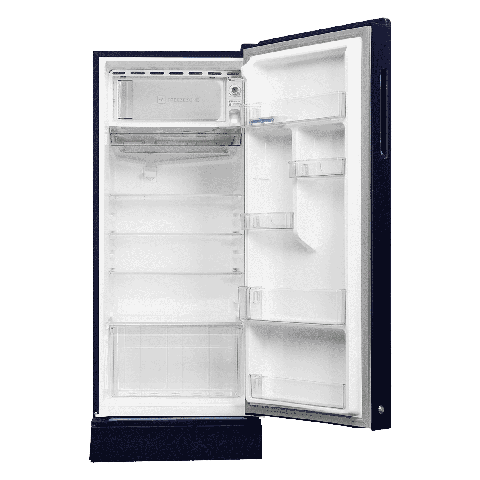 Haier 190 Litres 3 Star Direct Cool Single Door Refrigerator with One Hour Icing Technology (HRD-2103PWG-P, Wave Glass)_4