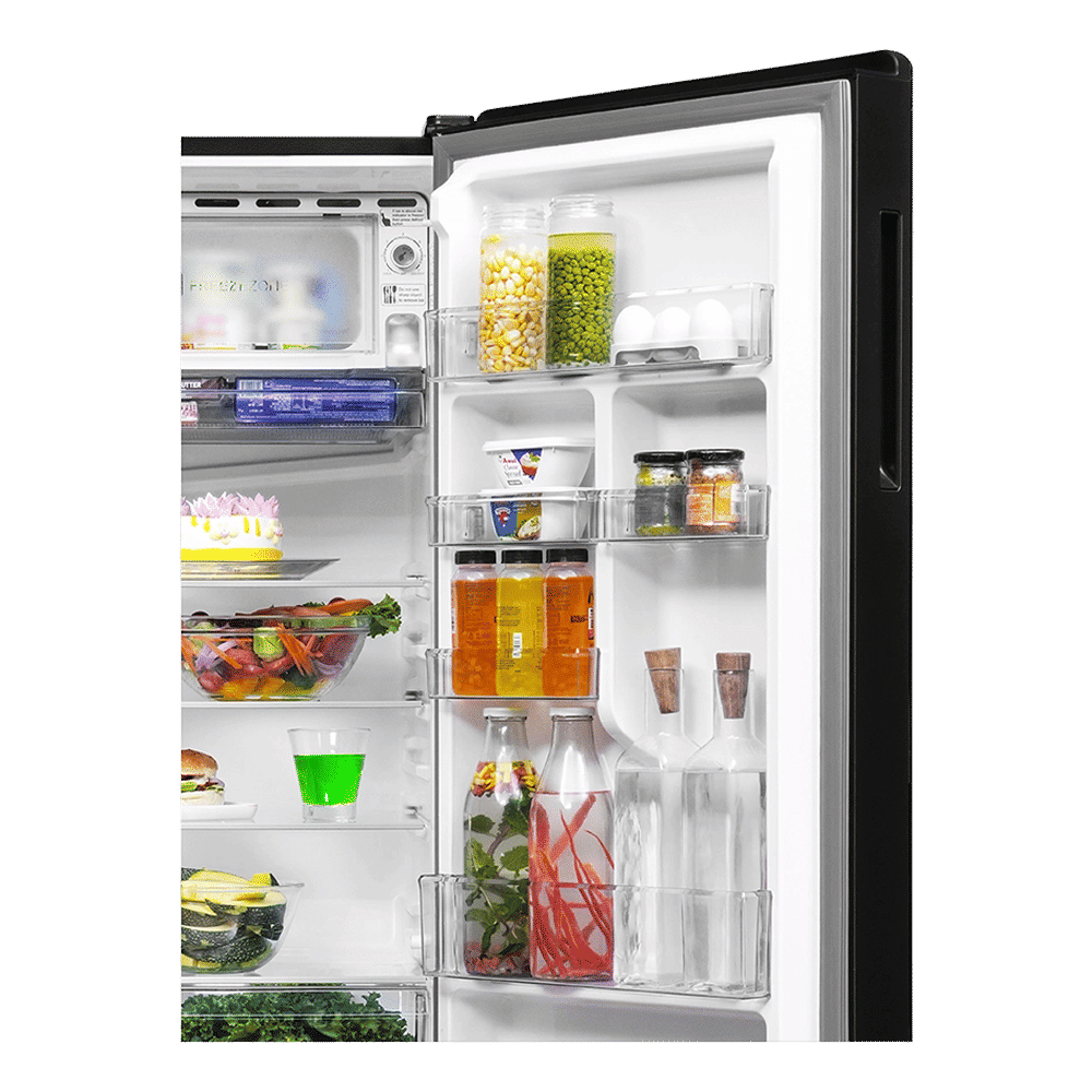 Haier 190 Litres 3 Star Direct Cool Single Door Refrigerator with One Hour Icing Technology (HRD-2103PWG-P, Wave Glass)_6