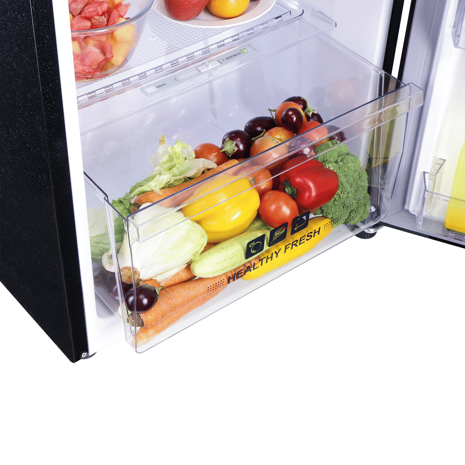 Croma 187 Litres 5 Star Direct Cool Single Door Refrigerator with Inverter Technology (CRLR187DIF302707, Floral Blue)_17