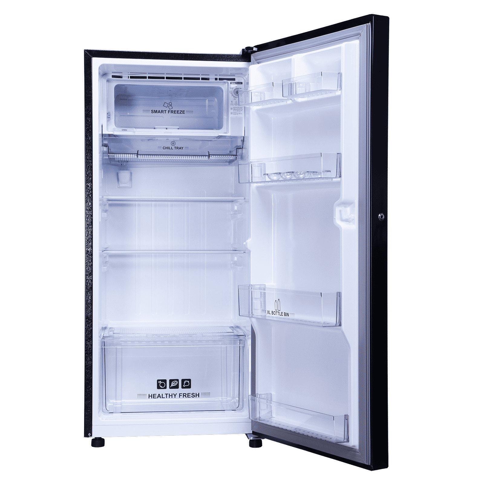 Croma 187 Litres 5 Star Direct Cool Single Door Refrigerator with Inverter Technology (CRLR187DIF302707, Floral Blue)_5