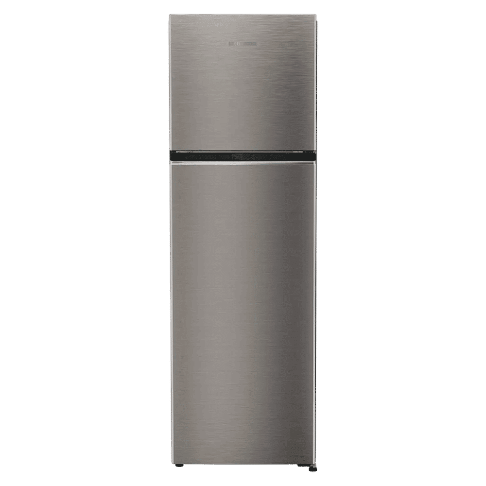 LIEBHERR Cluster 1 316 Litres 2 Star Frost Free Double Door Refrigerator with Duo Cooling Technology (TDHgsB 3111, Grey Steel)_1