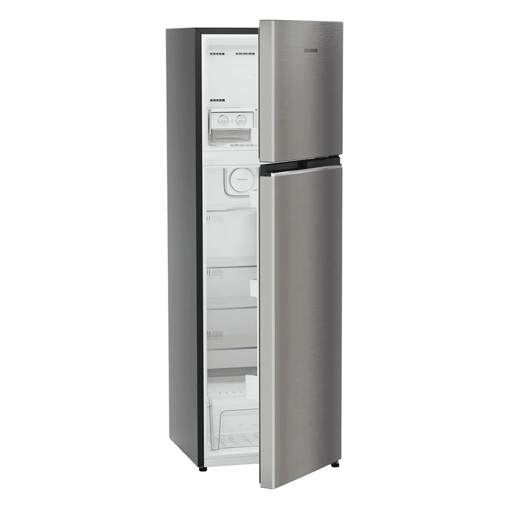 LIEBHERR Cluster 1 316 Litres 2 Star Frost Free Double Door Refrigerator with Duo Cooling Technology (TDHgsB 3111, Grey Steel)_6