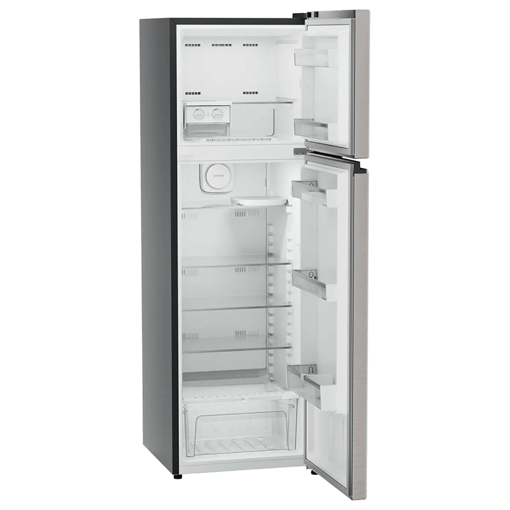 LIEBHERR Cluster 1 316 Litres 2 Star Frost Free Double Door Refrigerator with Duo Cooling Technology (TDHgsB 3111, Grey Steel)_9