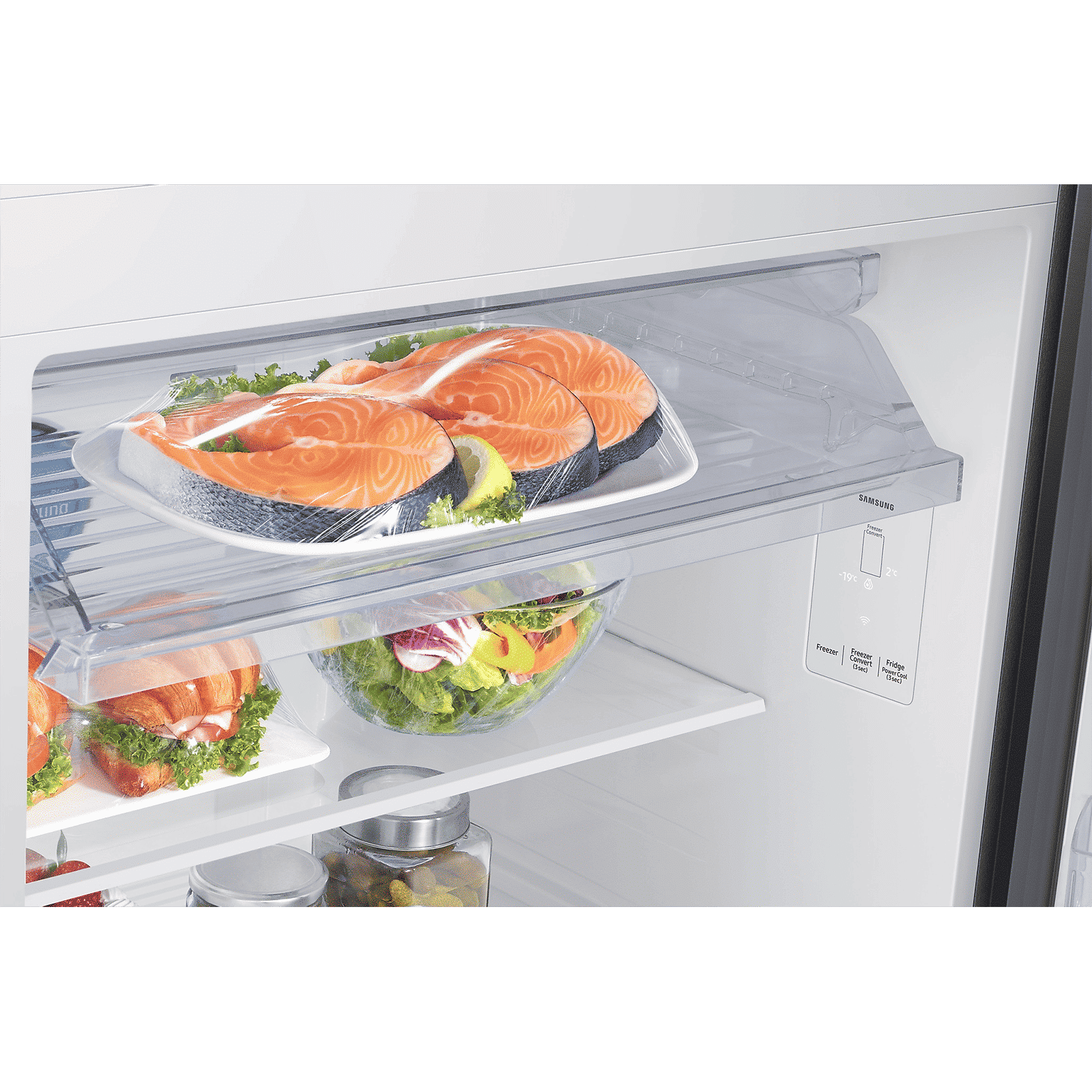 SAMSUNG 467 Litres 3 Star Frost Free Double Door Smart Wifi Enabled Refrigerator with Bespoke AI (RT80F51C3KHL, Luxe Black) SAMSUNG 467 Litres 3 Star Frost Free Double Door Smart Wifi Enabled Refrigerator with Bespoke AI (RT80F51C3KHL, Luxe Black)_12