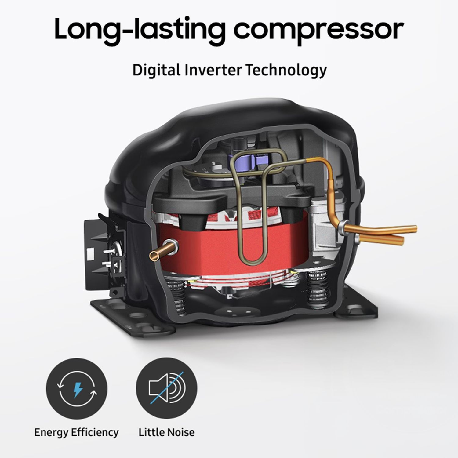 SAMSUNG 467 Litres 3 Star Frost Free Double Door Smart Wifi Enabled Refrigerator with Bespoke AI (RT80F51C3KHL, Luxe Black)_20