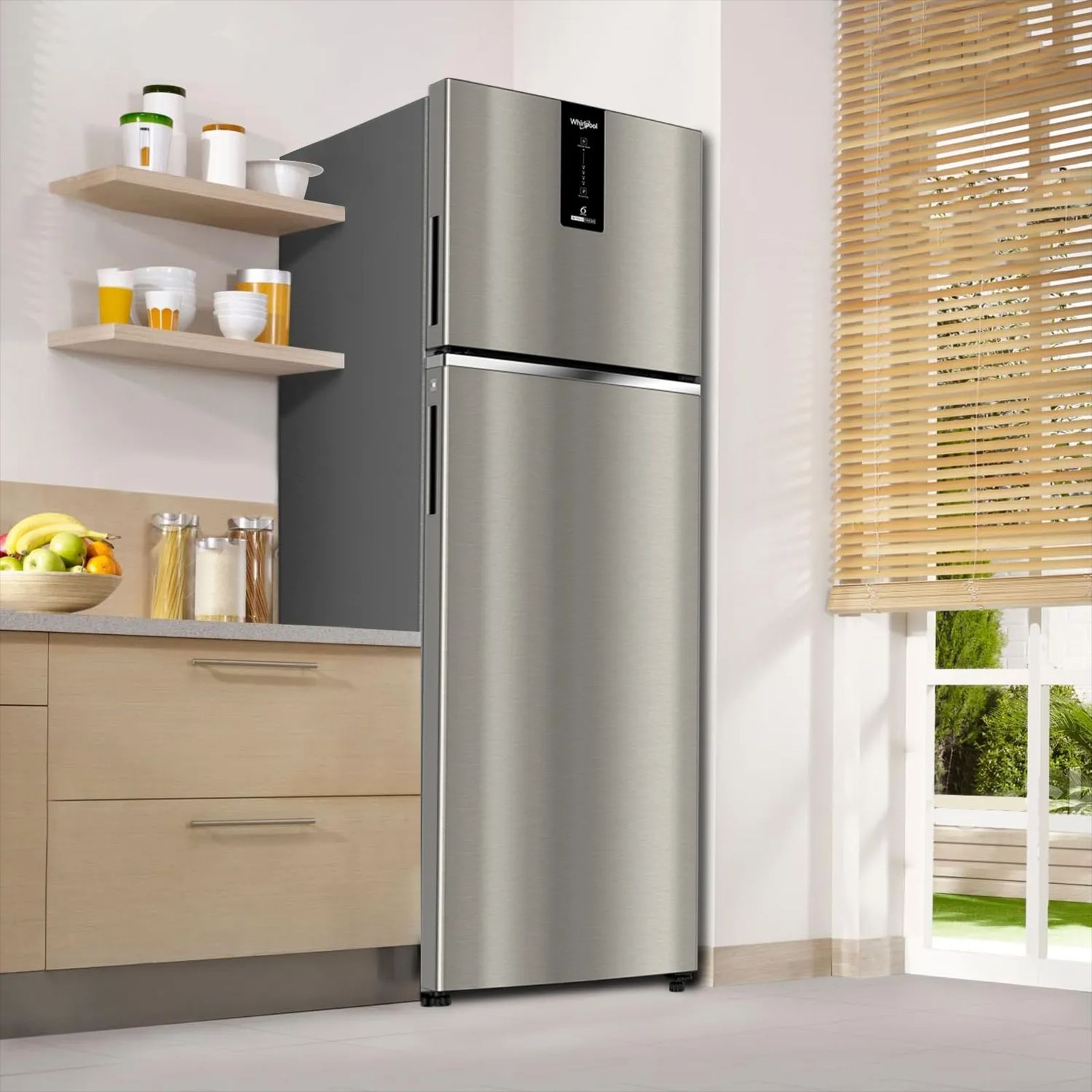 Whirlpool Intellifresh 235 Litres 3 Star Frost Free Double Door Convertible Refrigerator with 6th Sense Technology (22139, Grey)_13