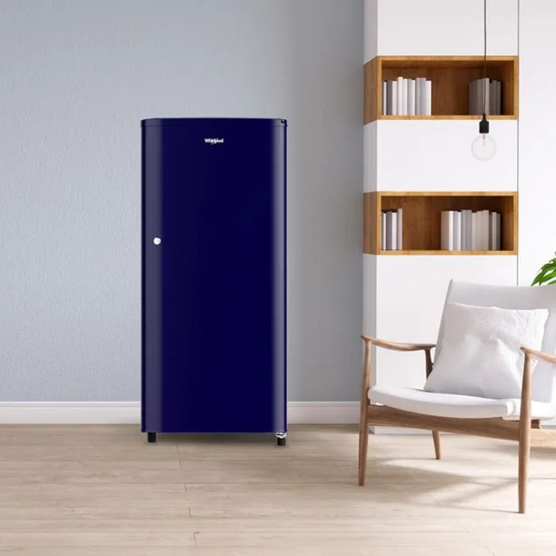 Whirlpool WDE 184 Litres 3 Star Direct Cool Single Door Refrigerator with Antibacterial Gasket (72684, Sapphire Blue)_11