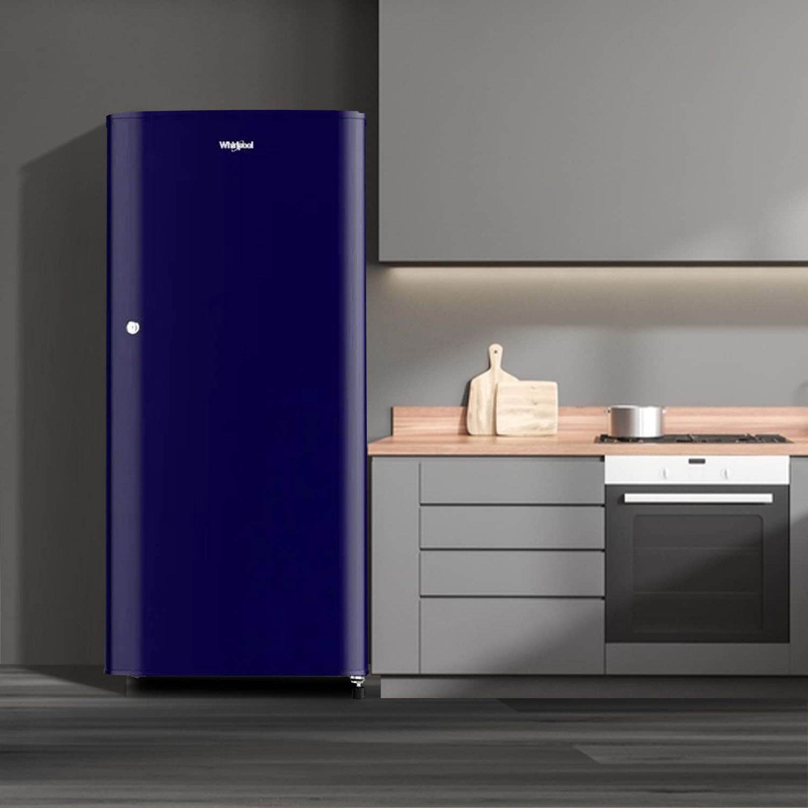 Whirlpool WDE 184 Litres 3 Star Direct Cool Single Door Refrigerator with Antibacterial Gasket (72684, Sapphire Blue)_15