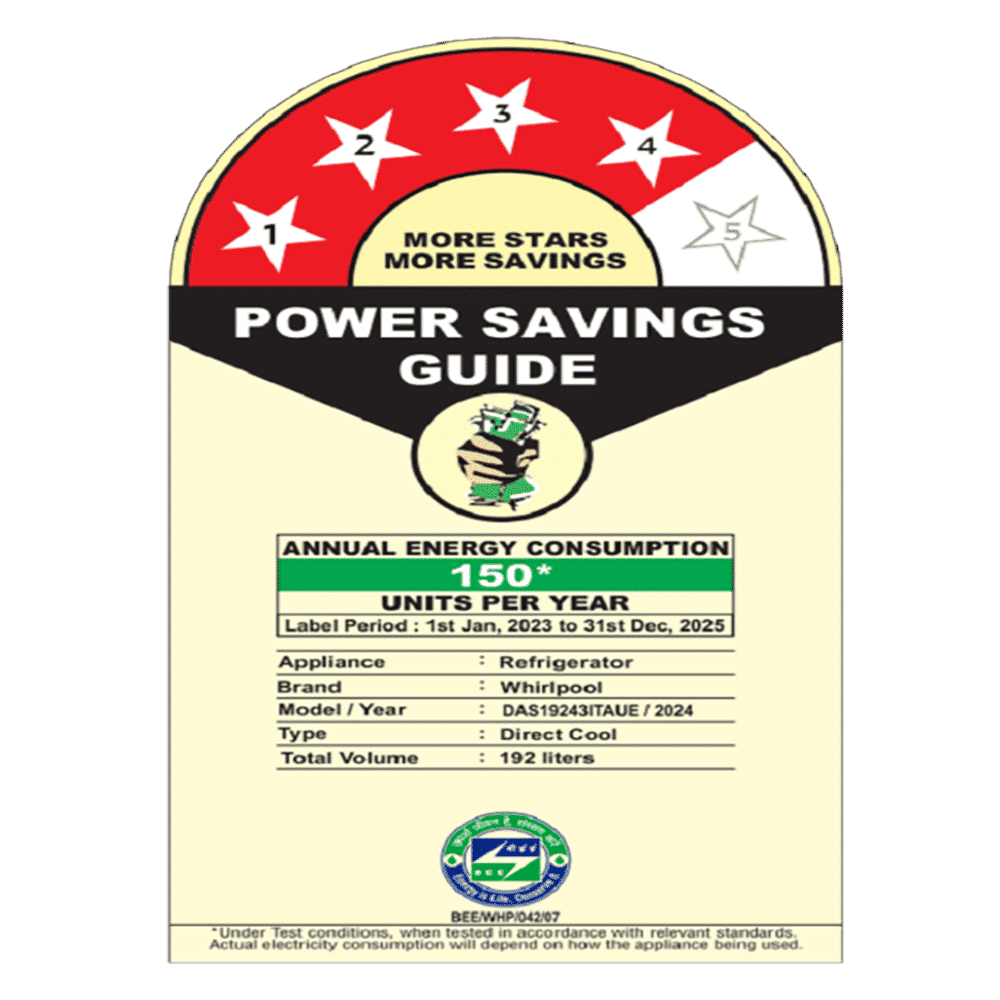 Whirlpool Ice Magic Pro 192 Litres 4 Star Direct Cool Single Door Refrigerator with Micro Block Technology (72575, Wine Antelia)_5