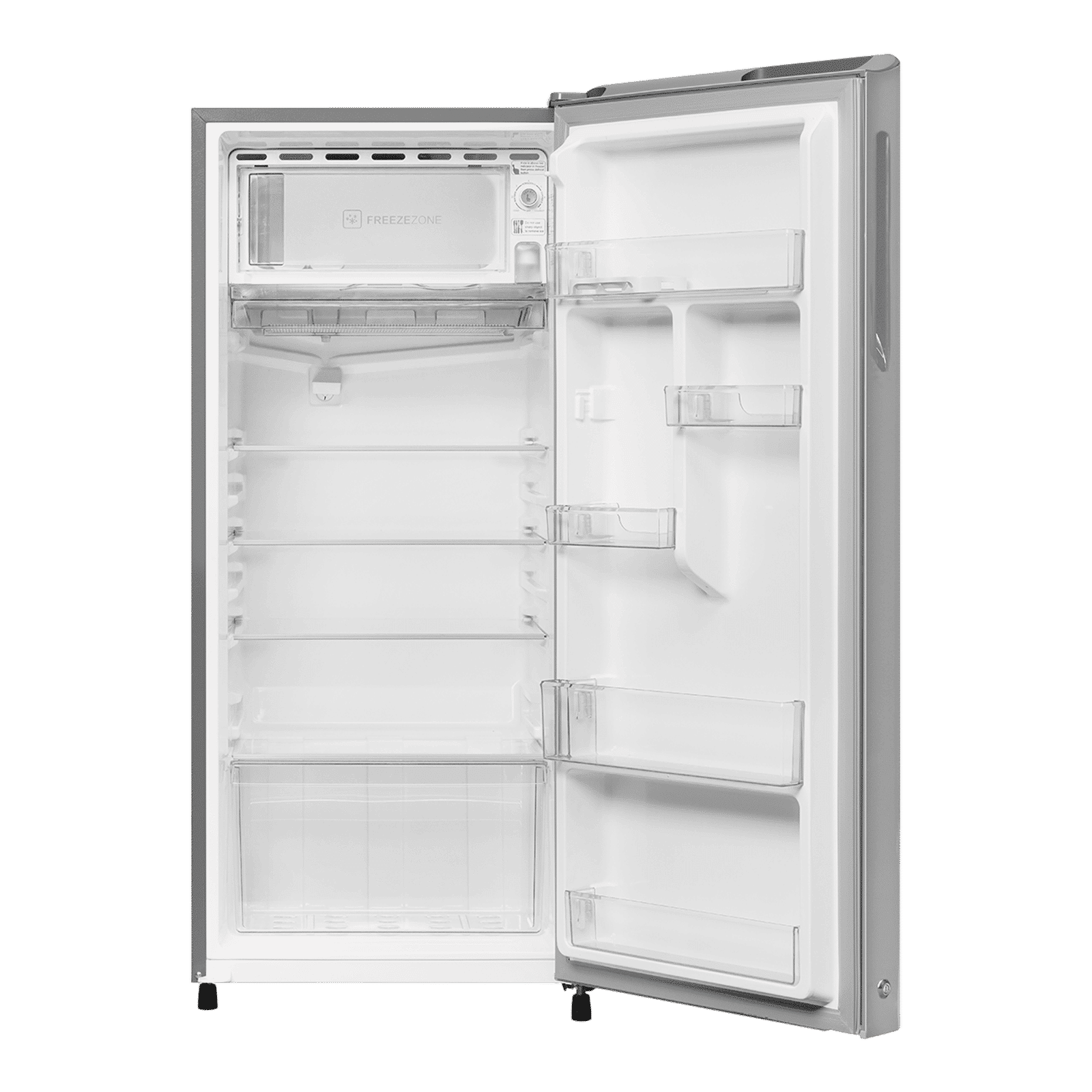 Haier 190 Litres 5 Star Direct Cool Single Door Refrigerator with One Hour Icing Technology (HRD-2105BNS-P, Nickel Steel)_5