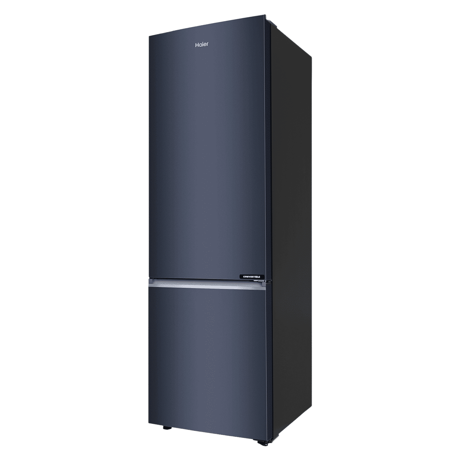 Haier 265 Litres 2 Star Frost Free Double Door Bottom Mount Convertible Refrigerator with Turbo Icing Technology (HRB-3152IBGK-P, Graphite Black)_3