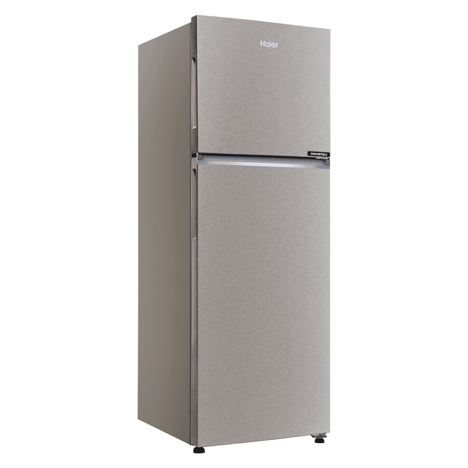 Haier 268 Litres 2 Star Frost Free Double Door Convertible Refrigerator with Turbo Icing Technology (HRF-3182IBNS-P, Nickel Steel)_8