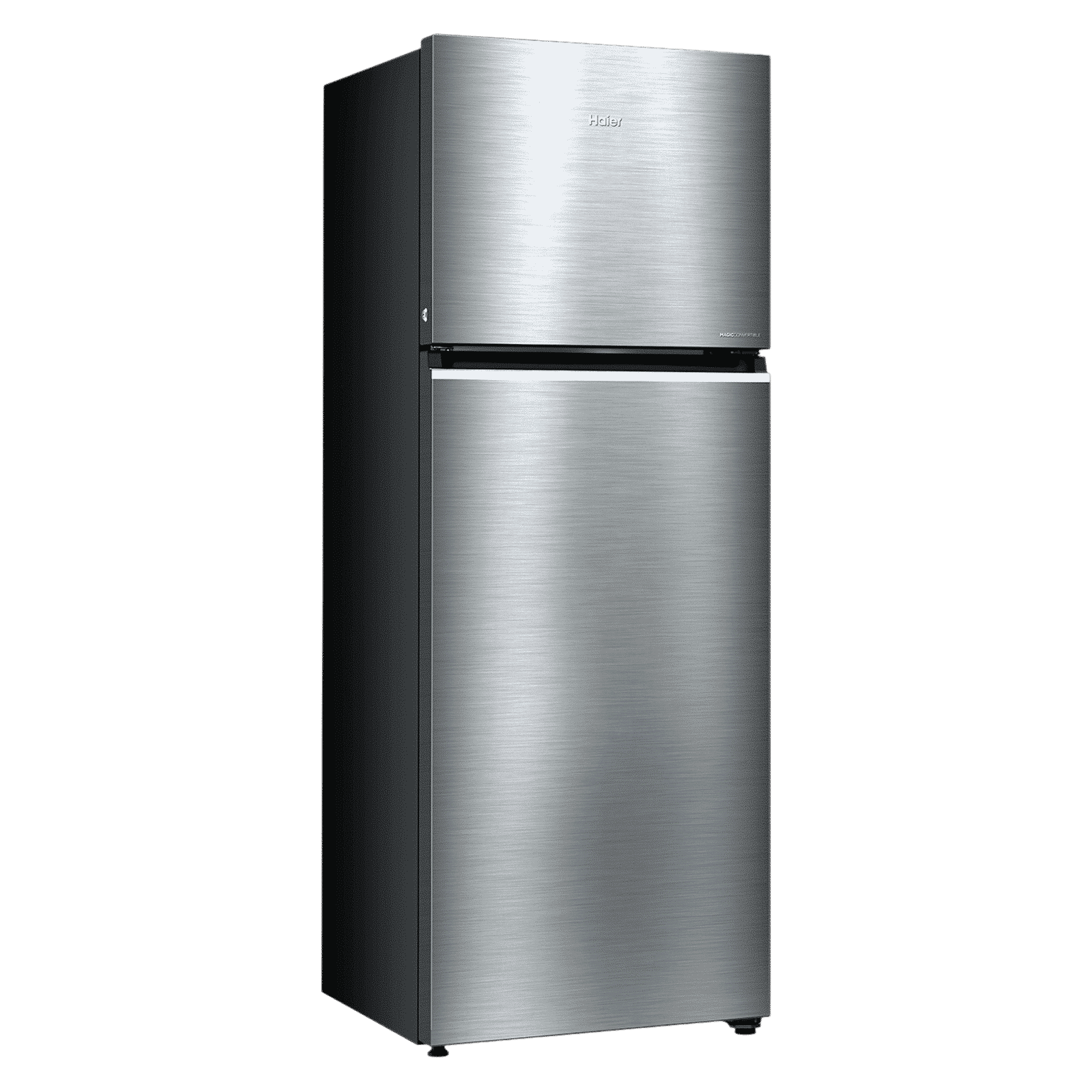 Haier 328 Litres 2 Star Frost Free Double Door Convertible Refrigerator with One Hour Icing Technology (HRF-3782BNS-P, Nickel Steel)_9