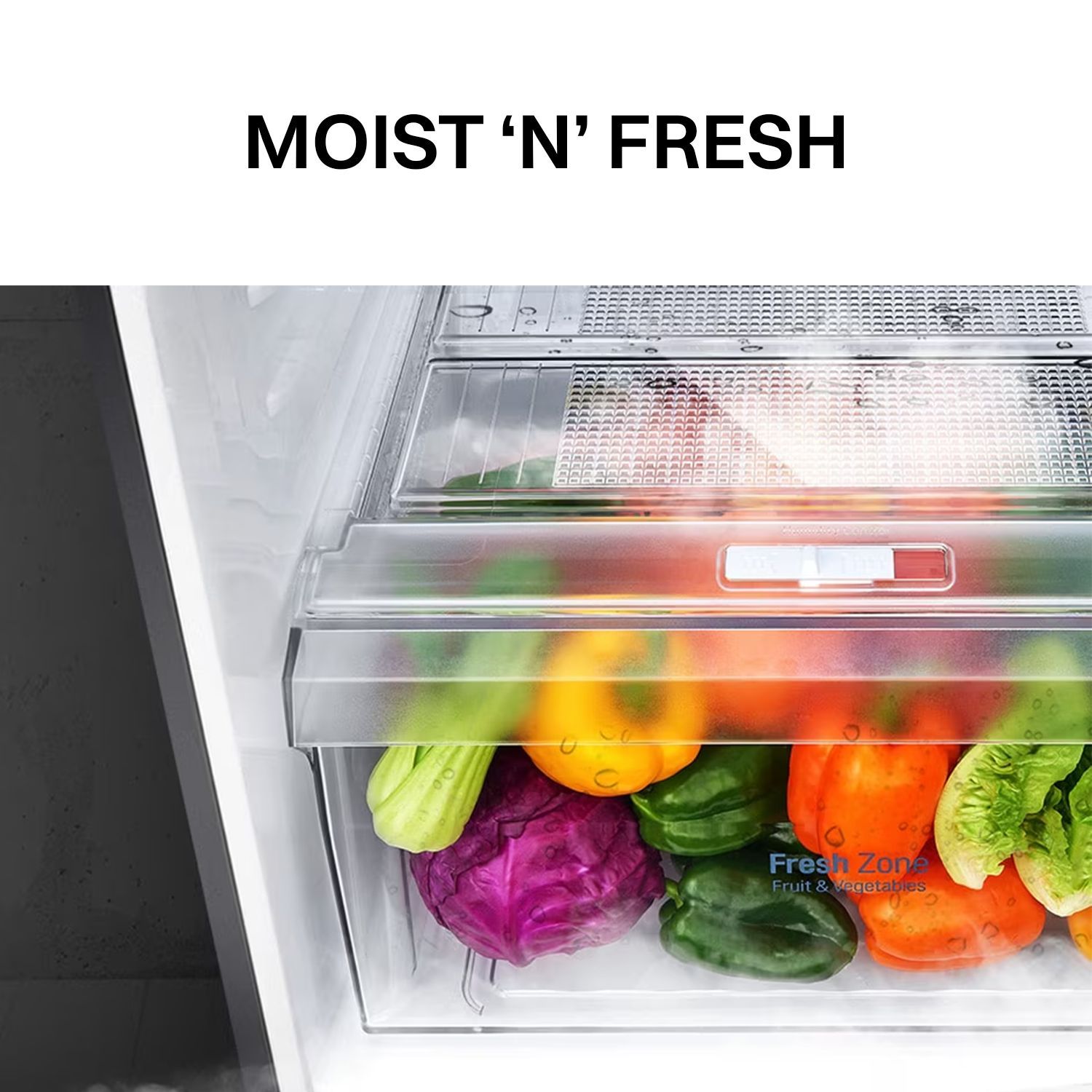 LG 240 Litres 2 Star Frost Free Double Door Convertible Refrigerator with MOIST ‘N’ FRESH Technology (GL-S292SPZY, Shiny Steel)_19