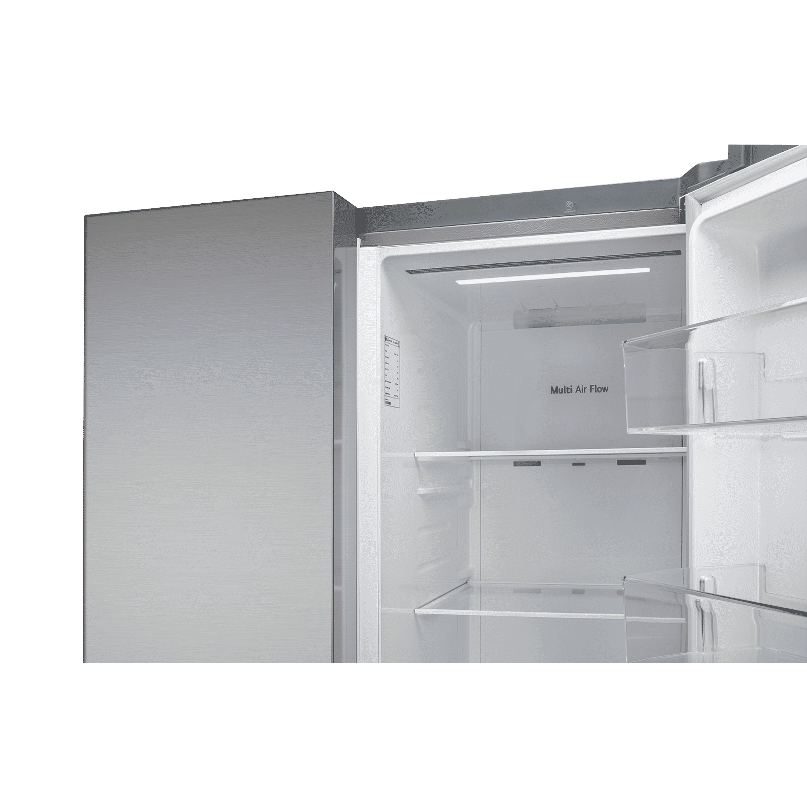 LG 650 Litres 3 Star Frost Free Side by Side Refrigerator with DoorCooling Plus Technology (GL- B257HPZ3, Shiny Steel)_16