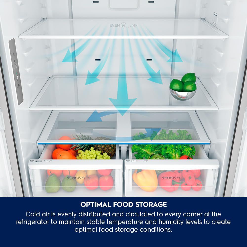 Electrolux 700 Series 564 Litres Frost Free French Door Refrigerator with Electronic Touch Control (EQE5600B-S, Silver)_13