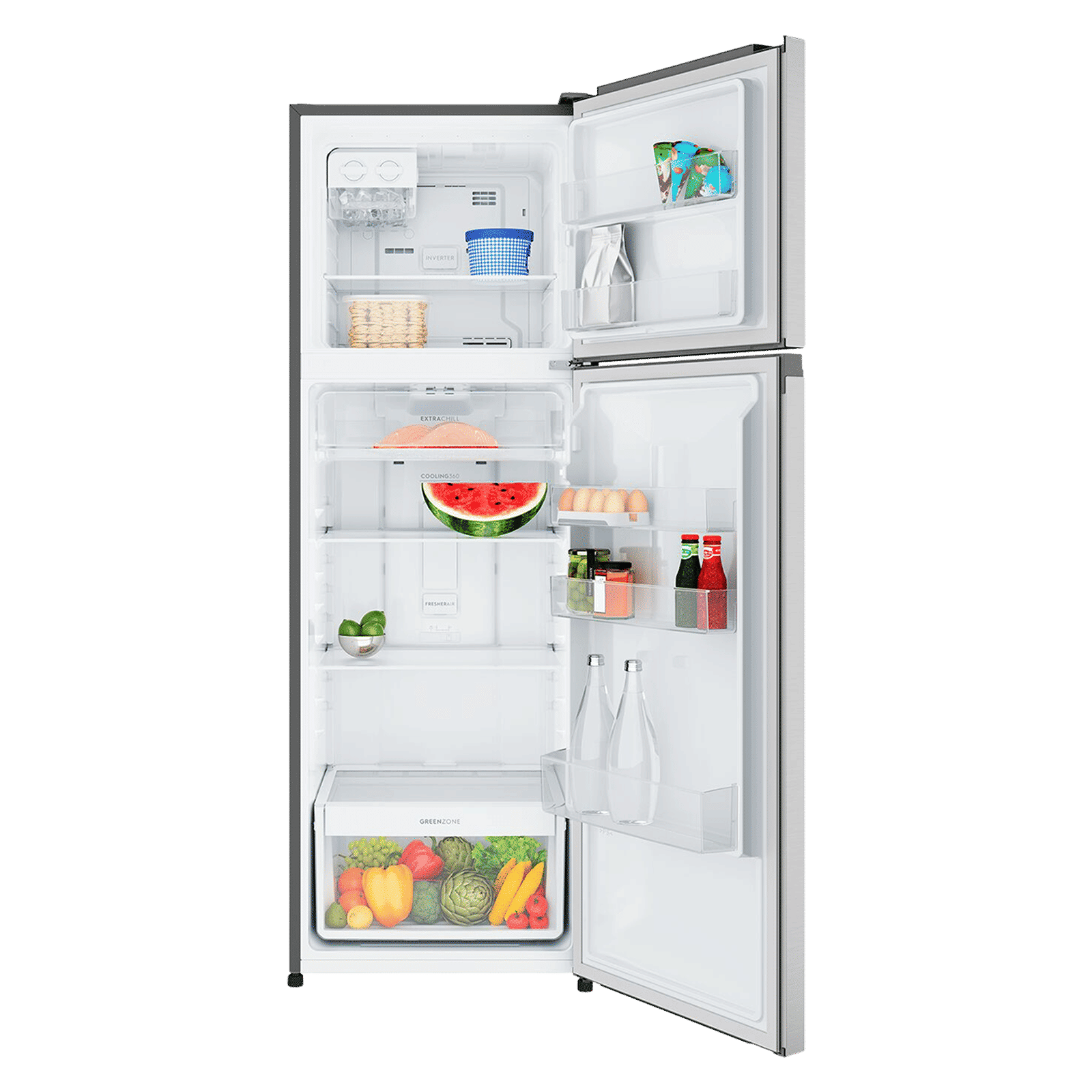 Electrolux 700 Series 341 Litres 1 Star Frost Free Double Door Refrigerator with AI AutoSense (ETM3400L-S, Silver)_7
