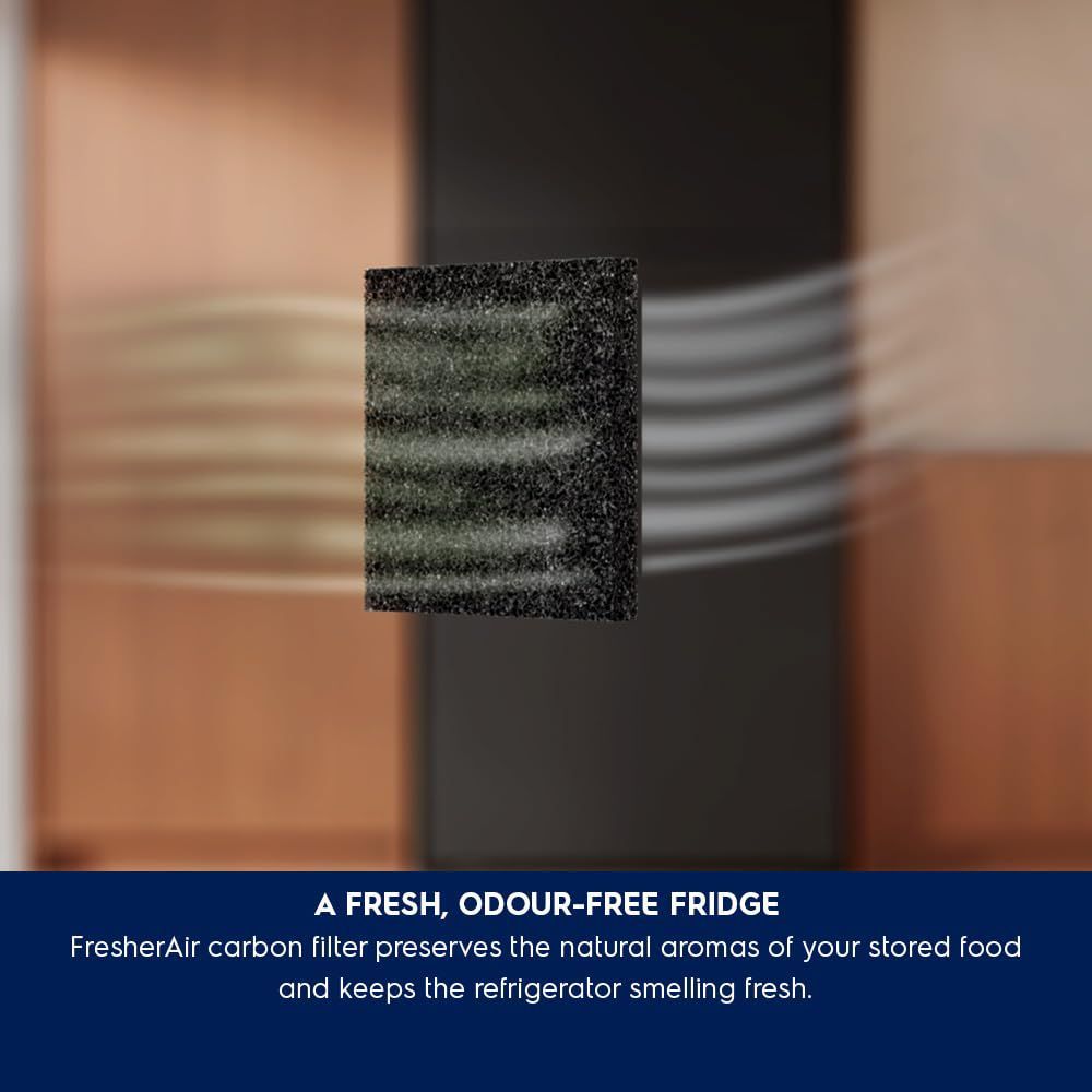 Electrolux 700 Series 341 Litres 1 Star Frost Free Double Door Refrigerator with AI AutoSense (ETM3400L-B, Matt Charcoal Black)_15