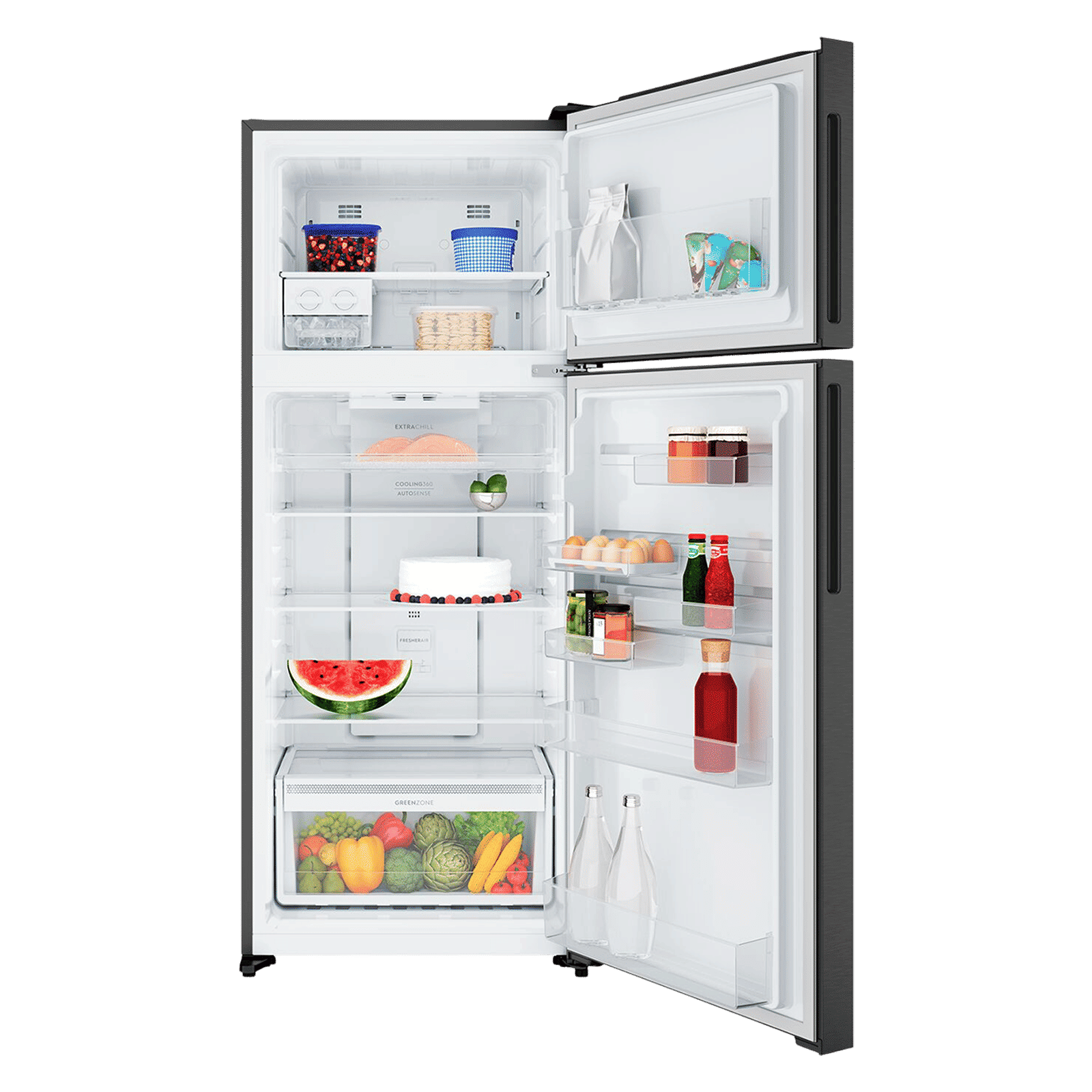 Electrolux 700 Series 431 Litres 1 Star Frost Free Double Door Refrigerator with AI AutoSense (ETM4302C-B, Matt Charcoal Black) Electrolux 700 Series 431 Litres 1 Star Frost Free Double Door Refrigerator with AI AutoSense (ETM4302C-B, Matt Charcoal Black)_4
