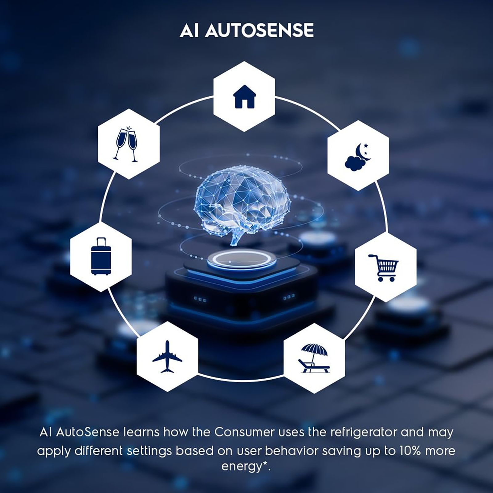 Electrolux 700 Series 503 Litres 1 Star Frost Free Double Door Refrigerator with AI AutoSense (ETM5002C-S, Steel)_18