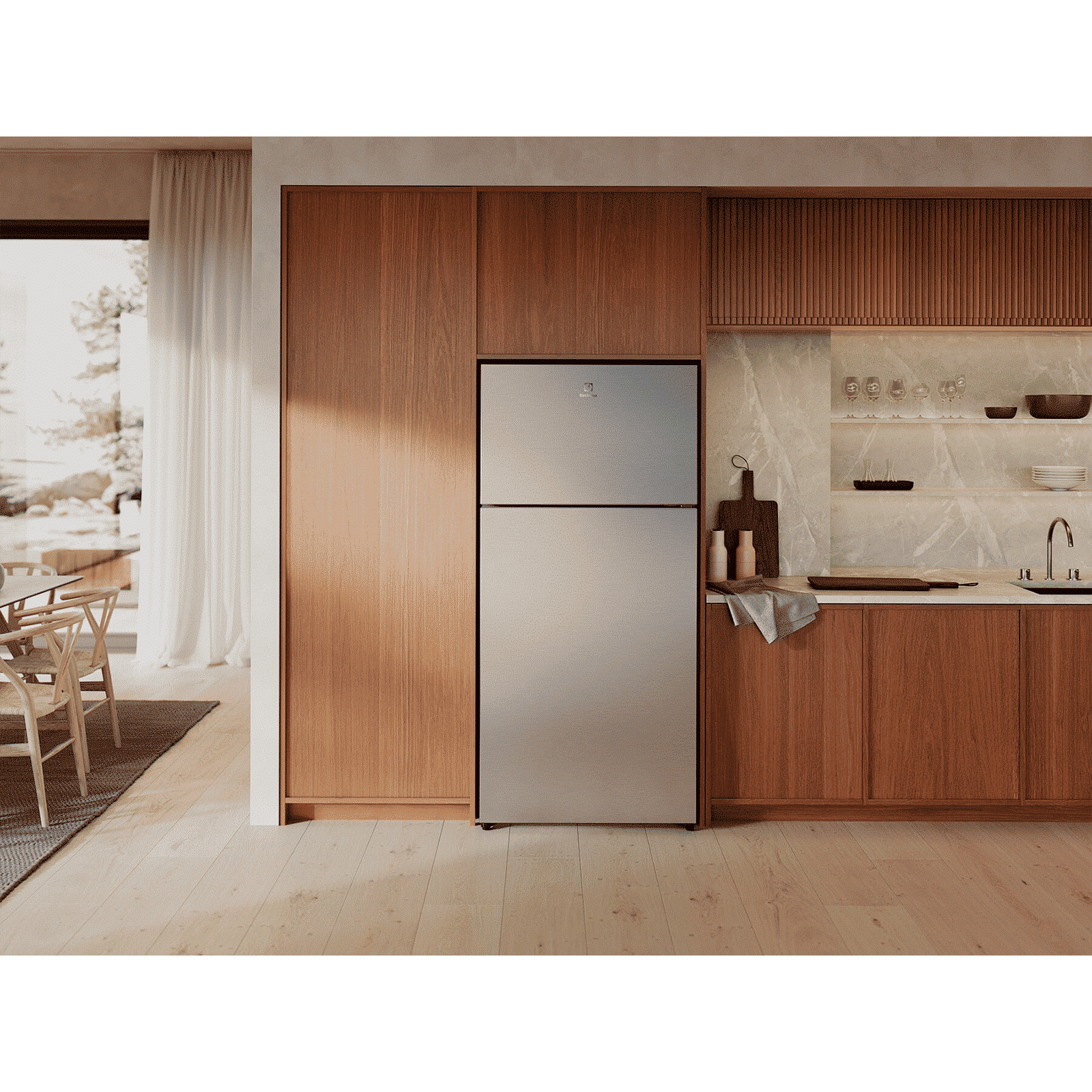 Electrolux 700 Series 503 Litres 1 Star Frost Free Double Door Refrigerator with AI AutoSense (ETM5002C-S, Steel)_19