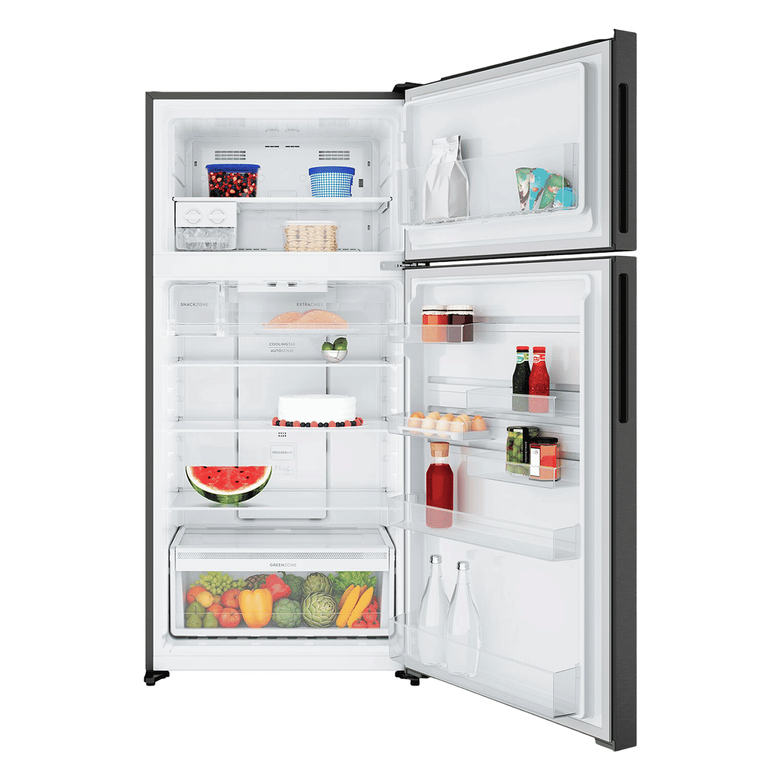 Electrolux 700 Series 503 Litres 1 Star Frost Free Double Door Refrigerator with AI AutoSense (ETM5002C-B, Matt Charcoal Black)_8