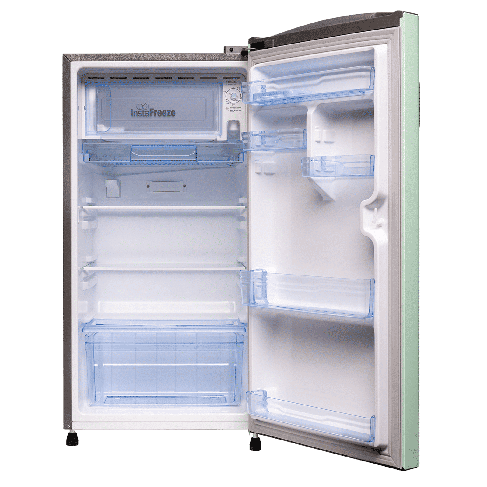 LLOYD 195 Litres 5 Star Direct Cool Single Door Refrigerator with Rapid Freeze Technology (GLDF215SPGT4LC, Pastel Green)_4