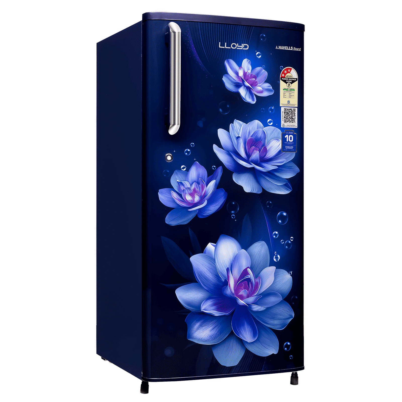LLOYD 188 Litres 3 Star Direct Cool Single Door Refrigerator with Honeycomb Crisper Technology (GLDC203GSBT2WC, Silk Blue)_6