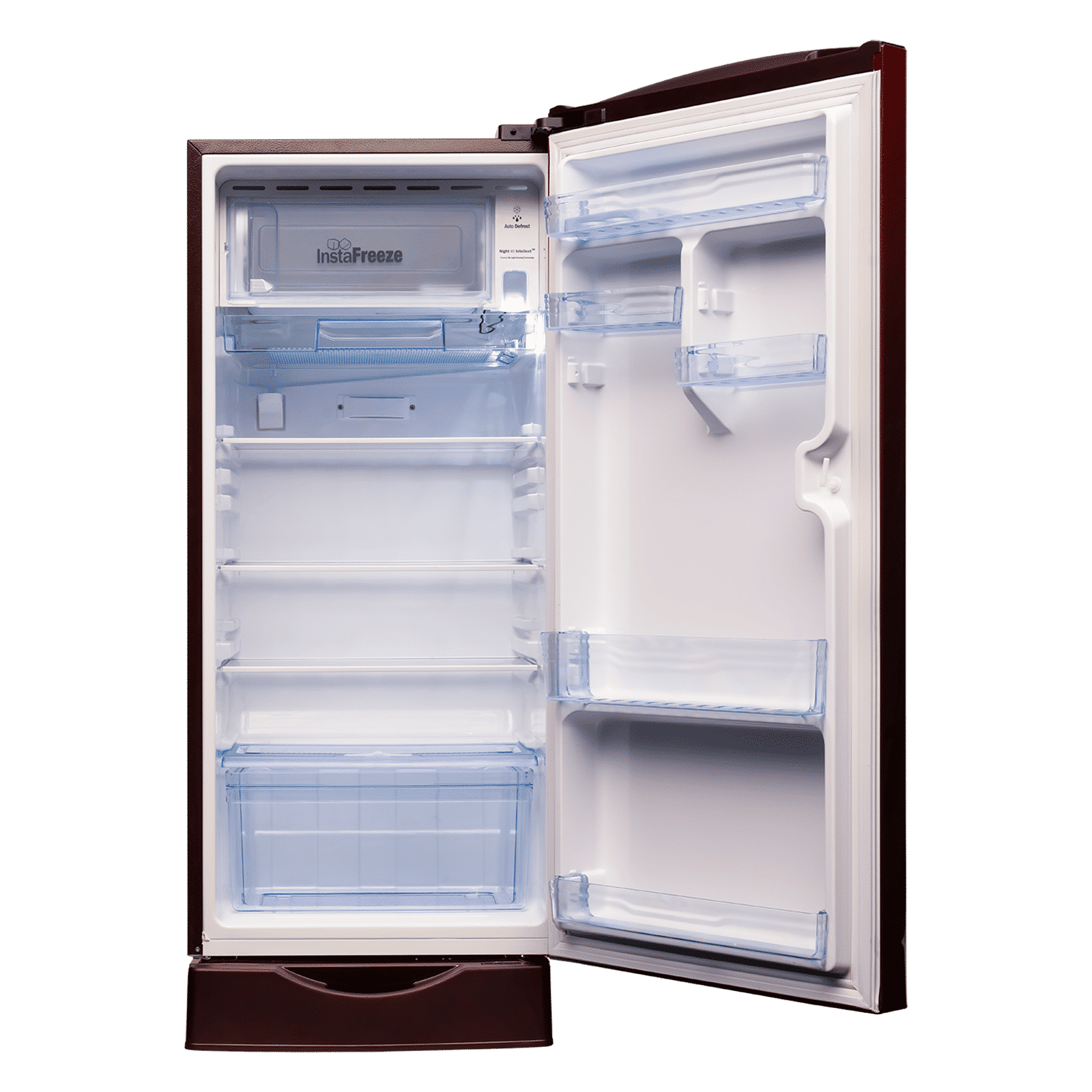 LLOYD 216 Litres 4 Star Direct Cool Single Door Refrigerator with Auto Defrost (GLDF244SOWB2LC, Ornate Wine)_4