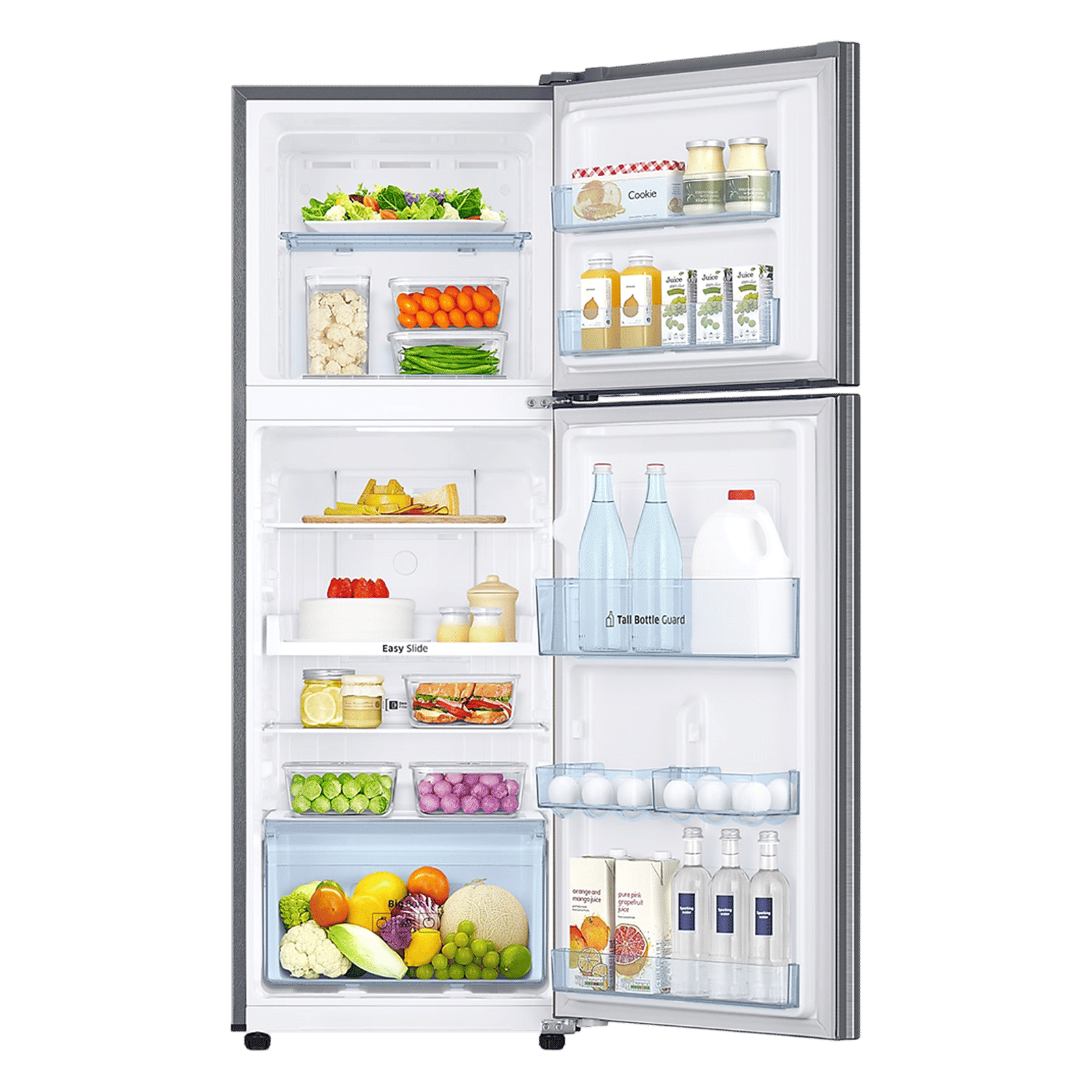SAMSUNG 236 Litres 2 Star Frost Free Double Door Convertible Refrigerator with Convertible Freezer (RT28C3732S8/HL, Elegant Inox)_14