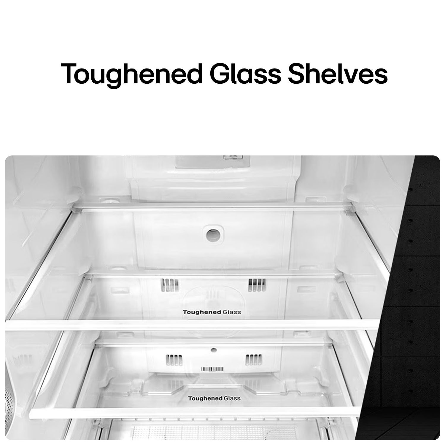 LG 343 Litres 2 Star Frost Free Double Door Convertible Refrigerator with Smart Diagnosis (GL-S382SBMY, Black Mirror)_19