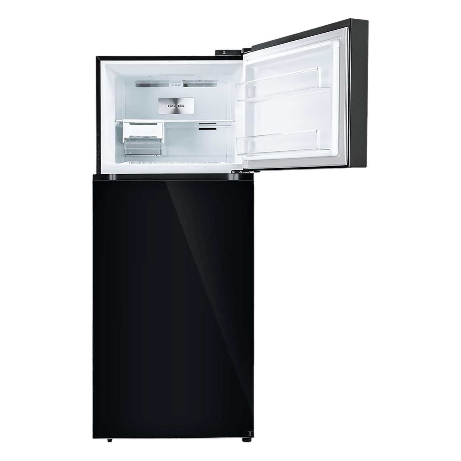 LG 398 Litres 2 Star Frost Free Double Door Convertible Refrigerator with Smart Diagnosis (GL-S422SBMY, Black Mirror)_11