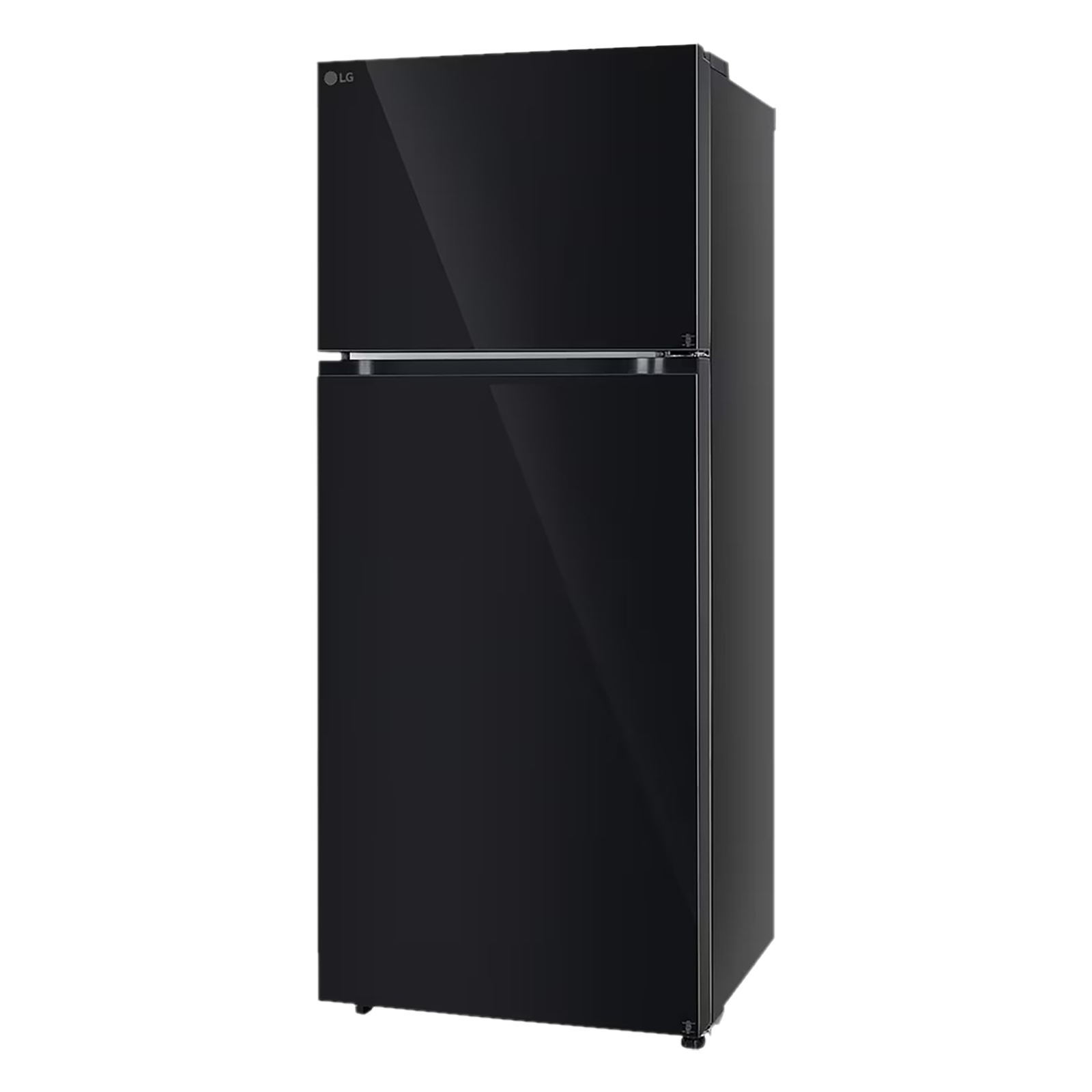 LG 398 Litres 2 Star Frost Free Double Door Convertible Refrigerator with Smart Diagnosis (GL-S422SBMY, Black Mirror)_3
