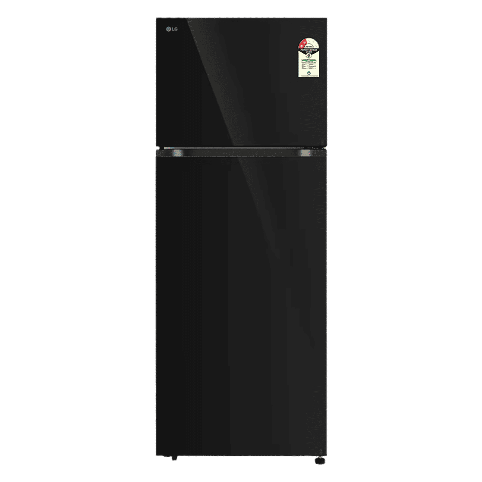 LG 466 Litres 2 Star Frost Free Double Door Convertible Refrigerator with Smart Diagnosis (GL-T492EBMY, Black Mirror)_1