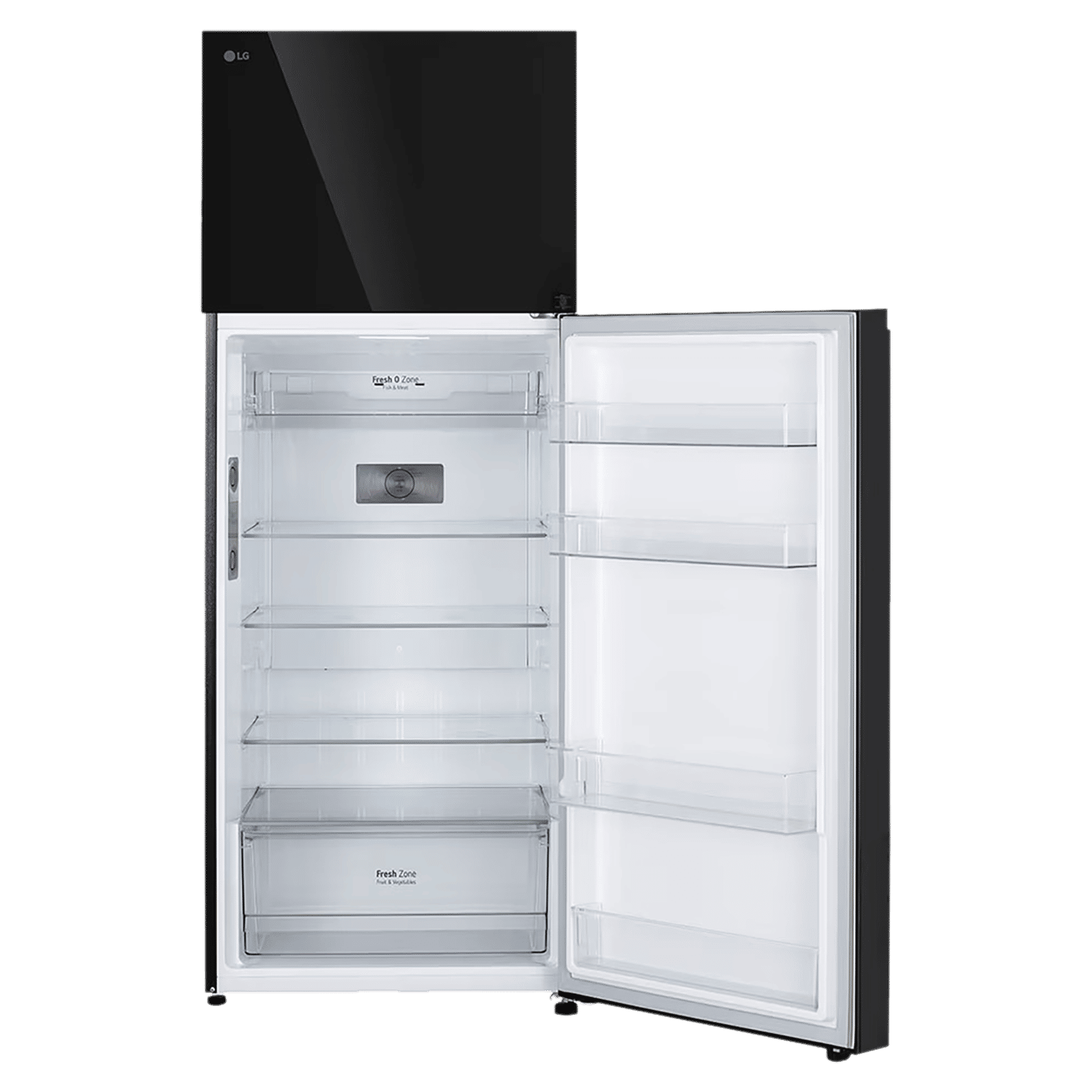 LG 466 Litres 2 Star Frost Free Double Door Convertible Refrigerator with Smart Diagnosis (GL-T492EBMY, Black Mirror)_12