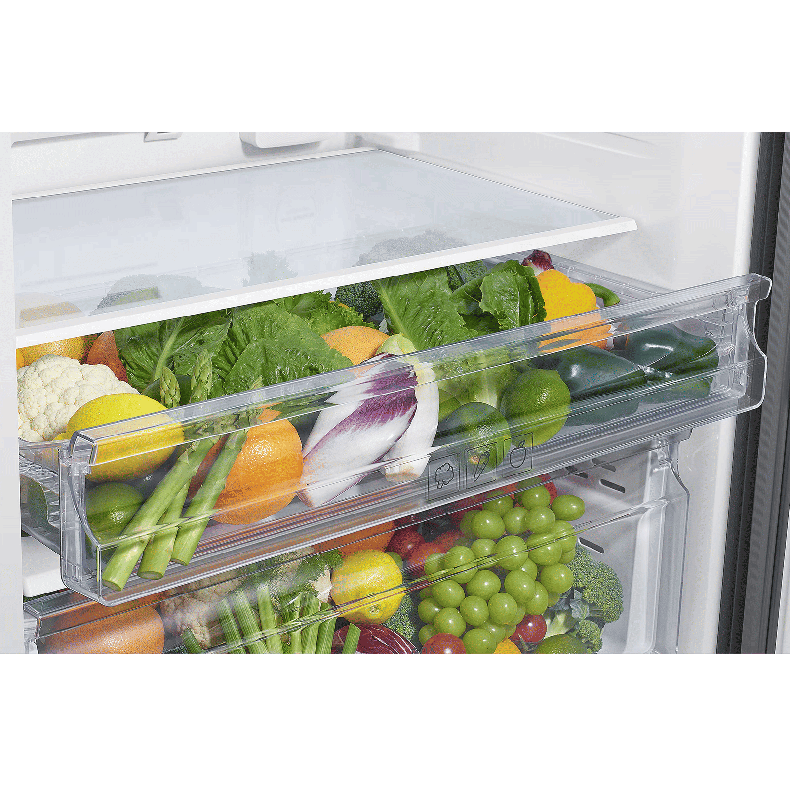 SAMSUNG DG Series 530 Litres 1 Star Frost Free Double Door Smart Wifi Enabled Refrigerator with Bespoke AI (RT56DG7A6AB1TL, Black Matt)_9