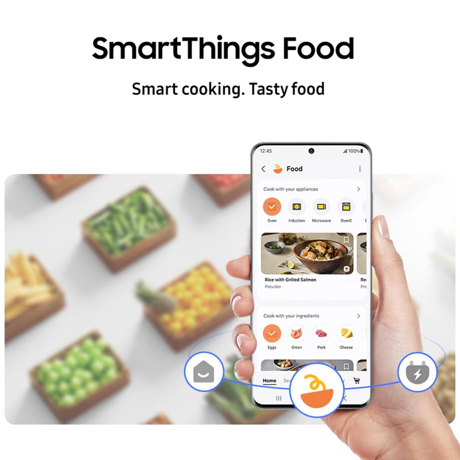 SAMSUNG DG Series 530 Litres 1 Star Frost Free Double Door Smart Wifi Enabled Refrigerator with Bespoke AI (RT56DG7A6AB1TL, Black Matt)_11