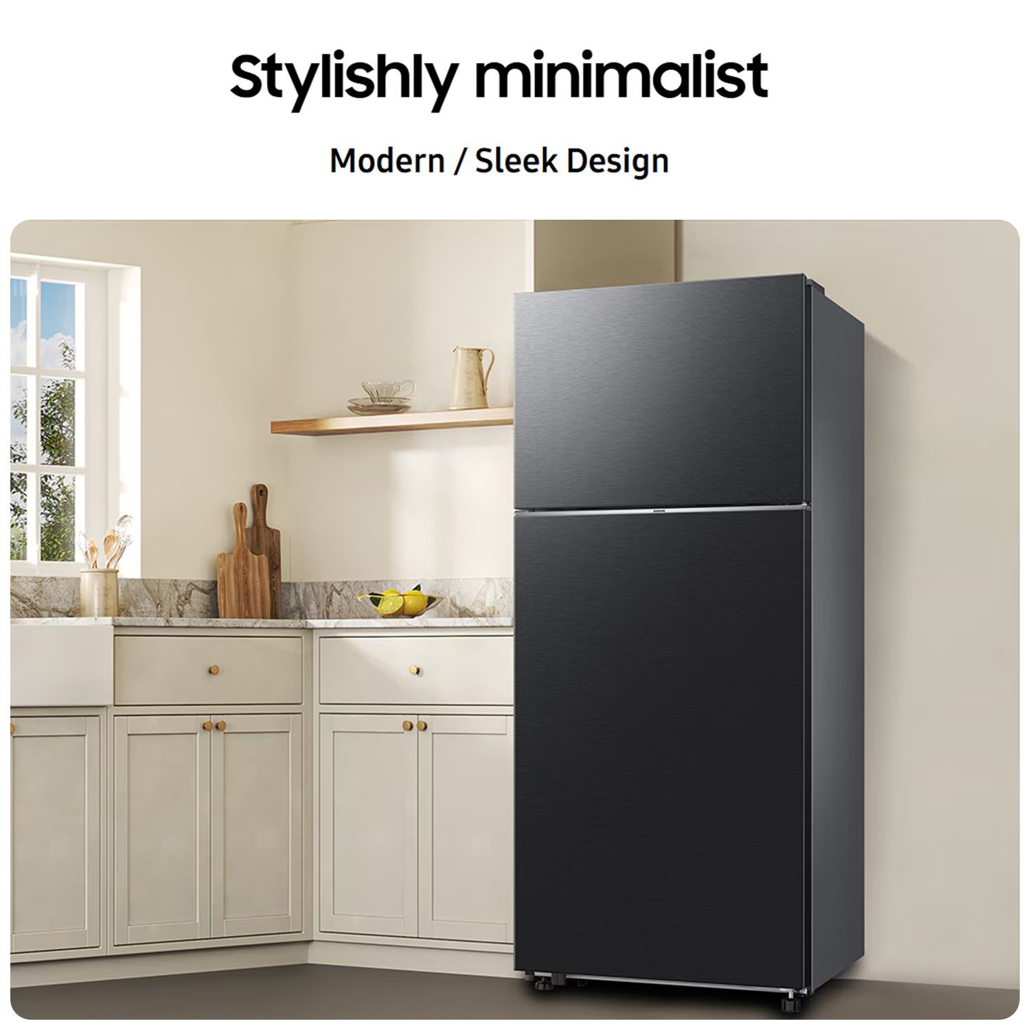 SAMSUNG DG Series 530 Litres 1 Star Frost Free Double Door Smart Wifi Enabled Refrigerator with Bespoke AI (RT56DG7A6AB1TL, Black Matt)_15