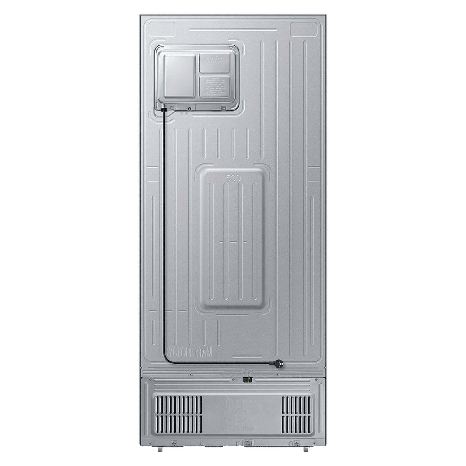 SAMSUNG DG Series 530 Litres 1 Star Frost Free Double Door Smart Wifi Enabled Refrigerator with Bespoke AI (RT56DG7A6AB1TL, Black Matt)_5