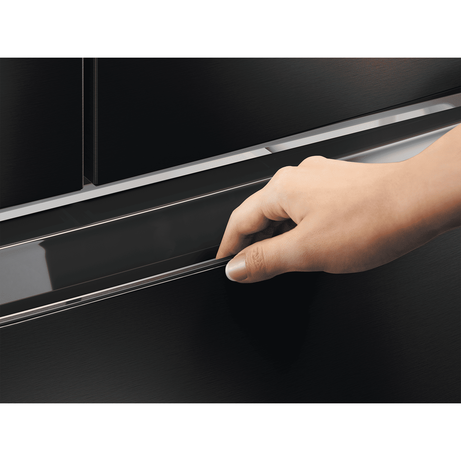 Electrolux 600 Series 565 Litres 4 Star Frost Free French Door Refrigerator with Electronic Touch Control (EHE5600D-B, Matt Charcoal Black)_6