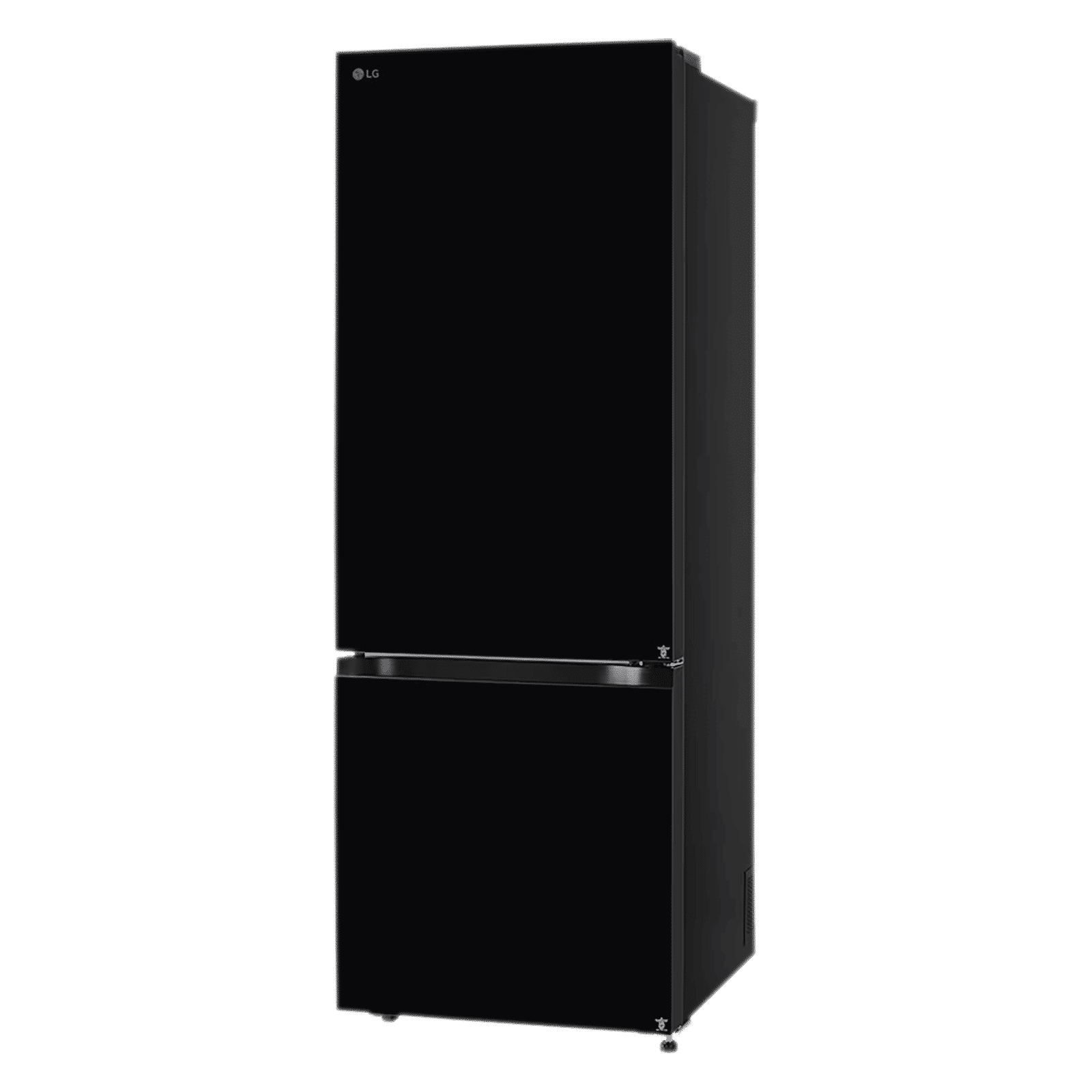 LG 340 Litres 3 Star Frost Free Double Door Bottom Mount Convertible Refrigerator with Smart Diagnosis (GL-B382EBMX, Black Mirror)_3