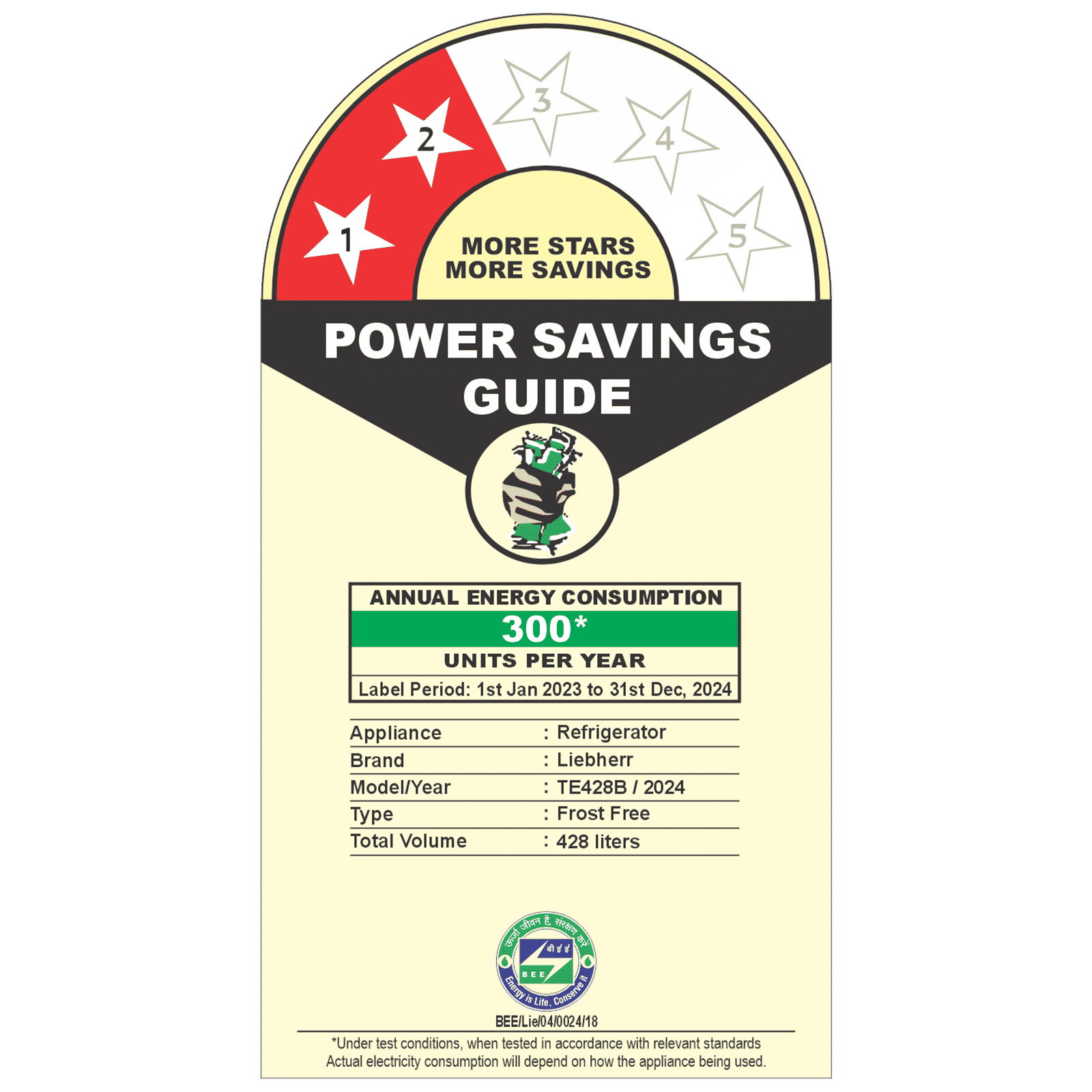 LIEBHERR Cluster 3 428 Litres 2 Star Frost Free Double Door Convertible Refrigerator with Duo Cooling (TVPcsB 4235, Cobalt Steel)_5