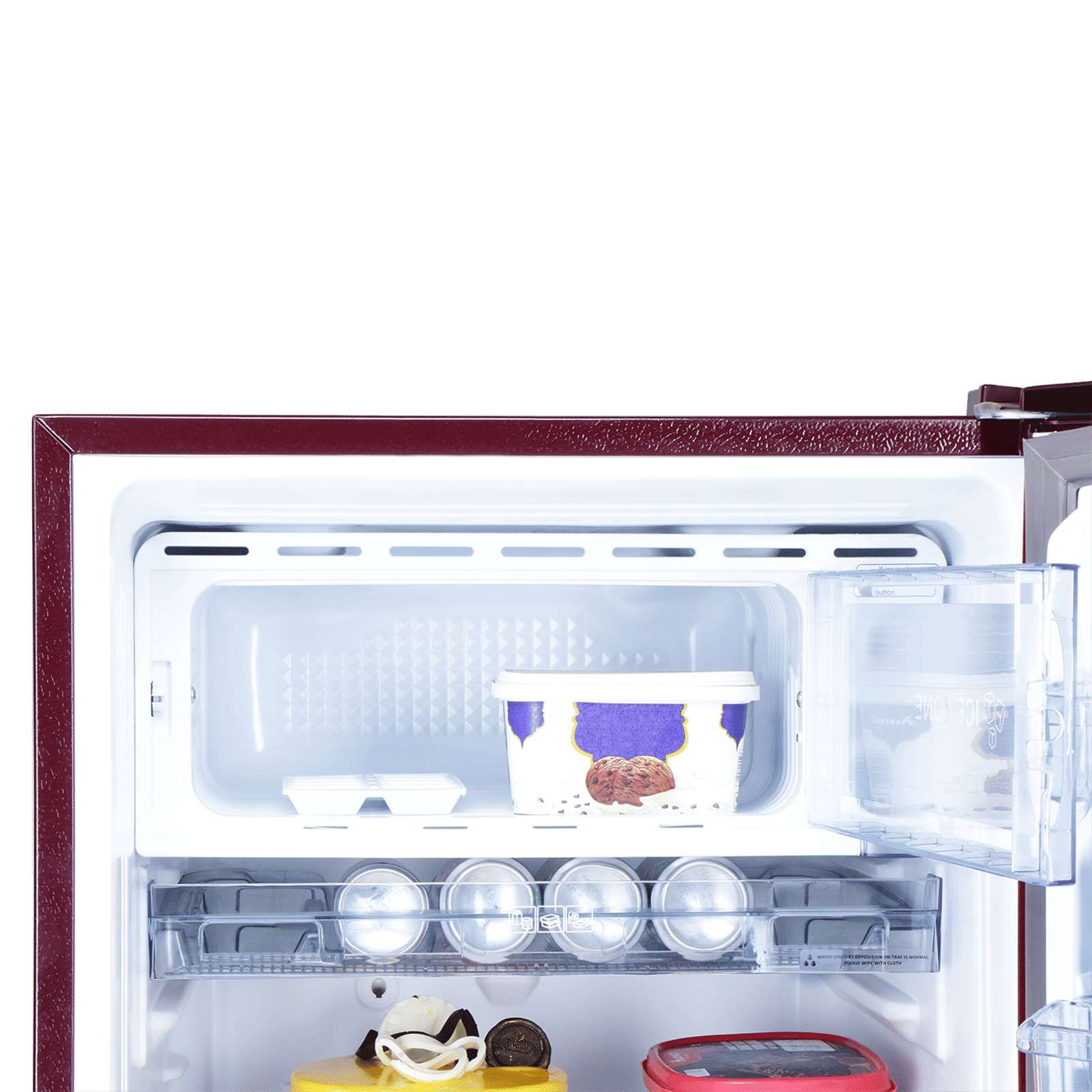 Croma 185 Litres 2 Star Direct Cool Single Door Refrigerator with Anti Fungal Gasket (Red Erika)_15