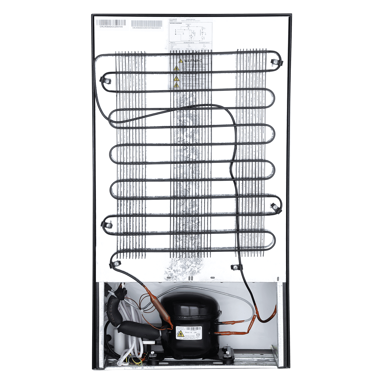 Croma 84 Litres 2 Star Direct Cool Single Door Refrigerator with Anti Fungal Gasket (Black) Croma 84 Litres 2 Star Direct Cool Single Door Refrigerator with Anti Fungal Gasket (Black)_11