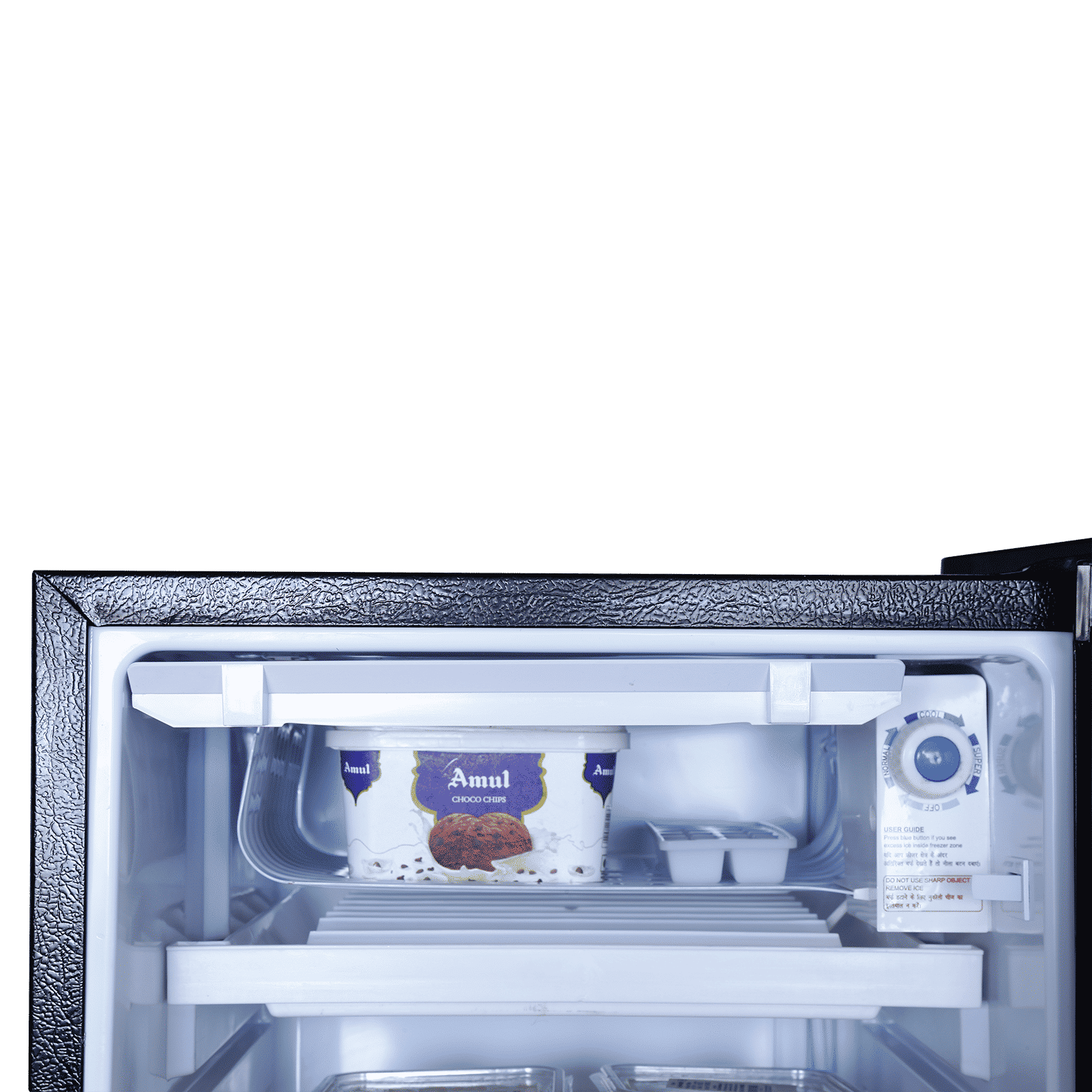 Croma 84 Litres 2 Star Direct Cool Single Door Refrigerator with Anti Fungal Gasket (Black)_13