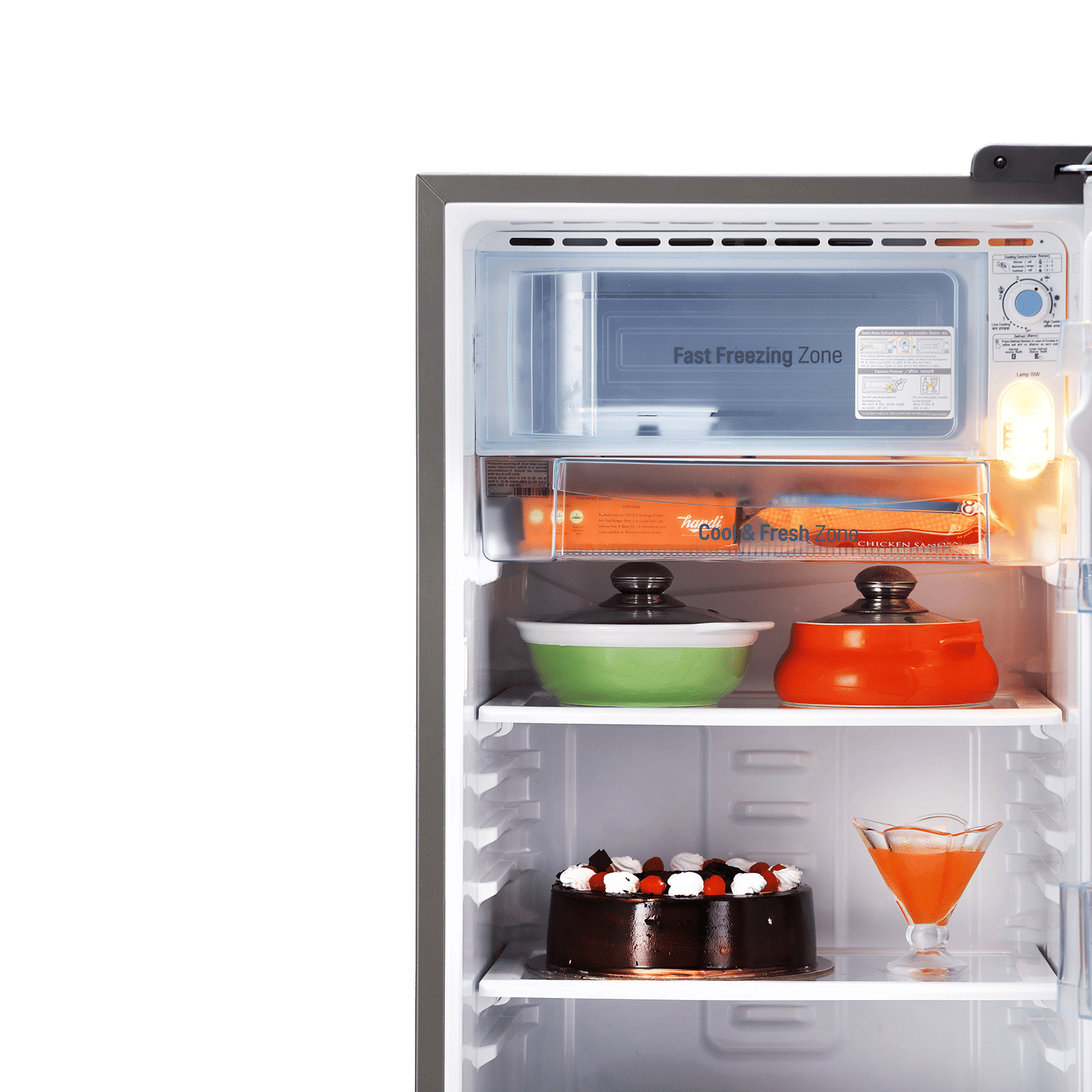 LG 185 Litres 3 Star Direct Cool Single Door Refrigerator with Smart Inverter Compressor (GLD1936YAPZ, Shiny Steel)_10