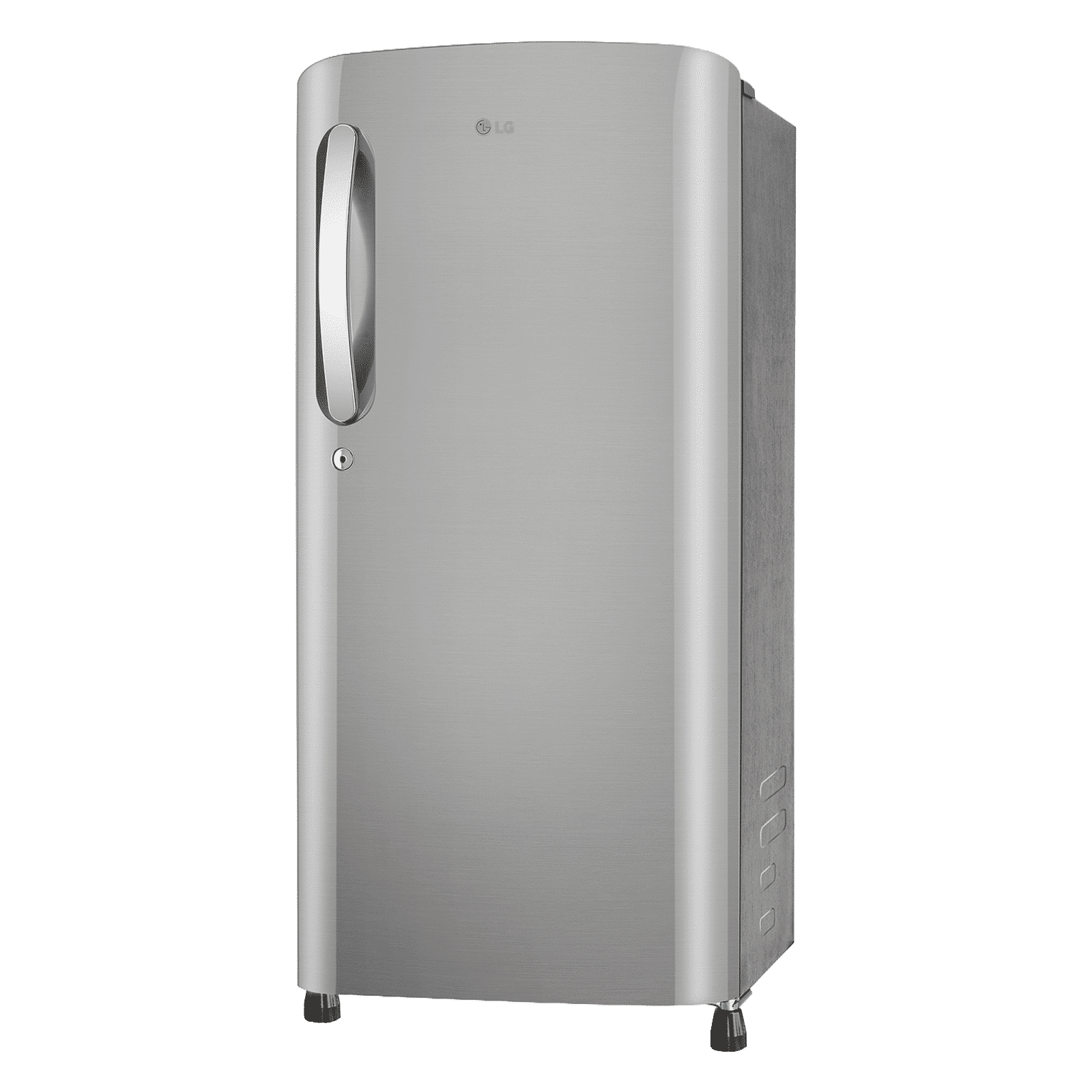 LG 185 Litres 3 Star Direct Cool Single Door Refrigerator with Smart Inverter Compressor (GLD1936YAPZ, Shiny Steel)_5