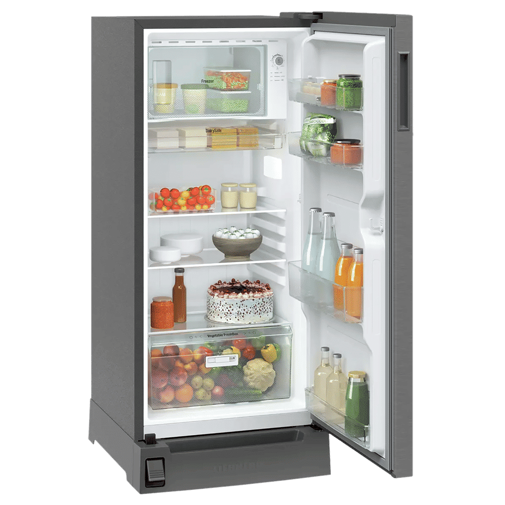 LIEBHERR Plus 191 Litres 2 Star Direct Cool Single Door Refrigerator with Hands-free Opening (DFPsiB 1931, Grey)_8